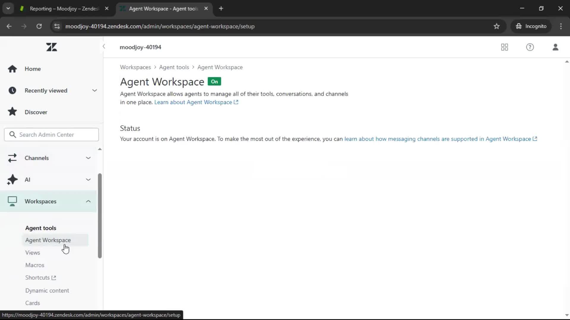 General browsing screenshot