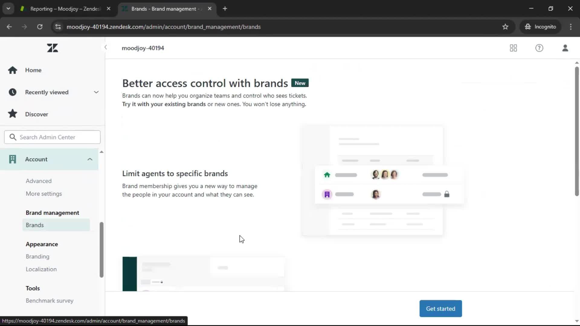 General browsing screenshot