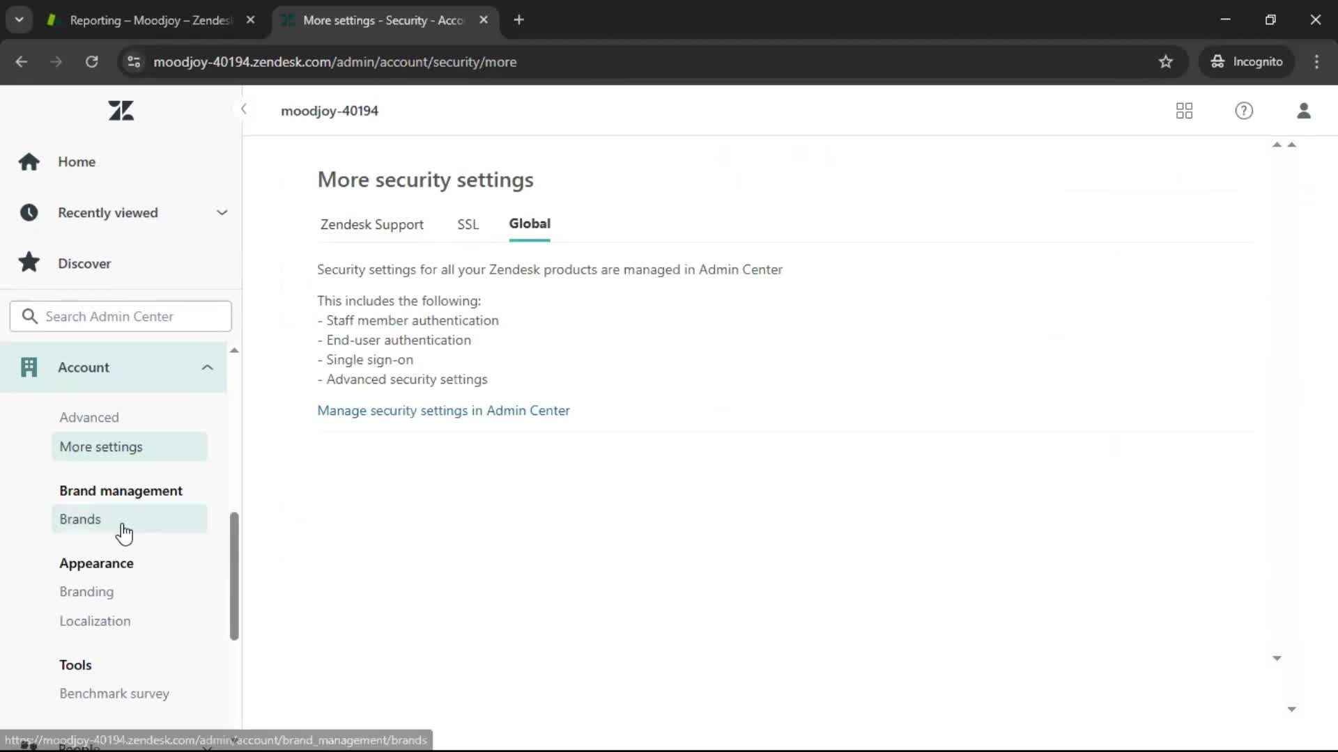 General browsing screenshot