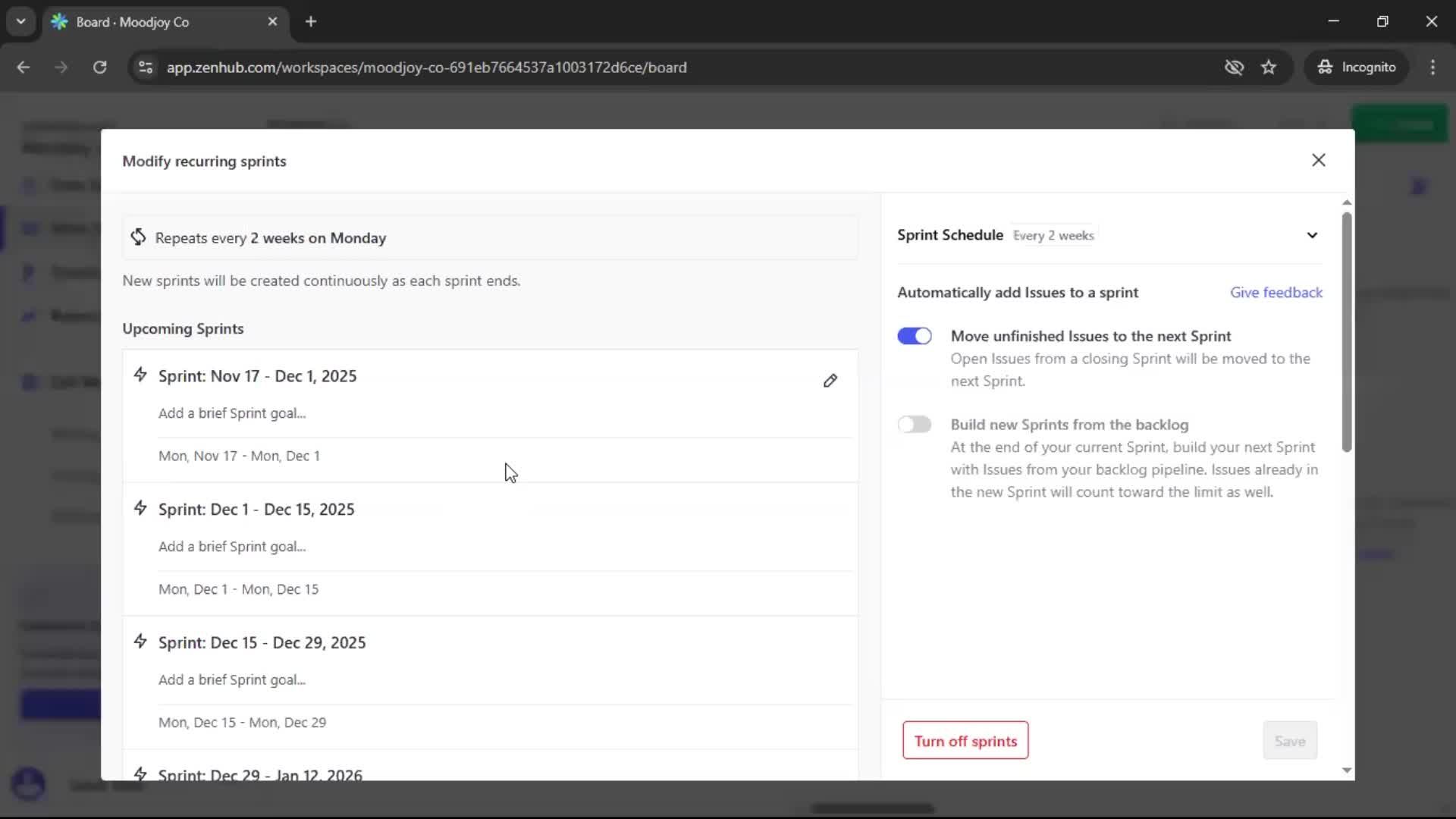 General browsing screenshot