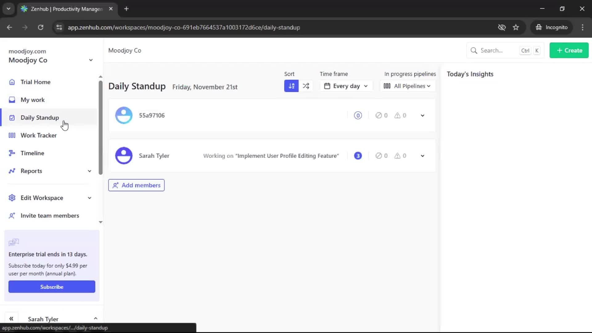 General browsing screenshot