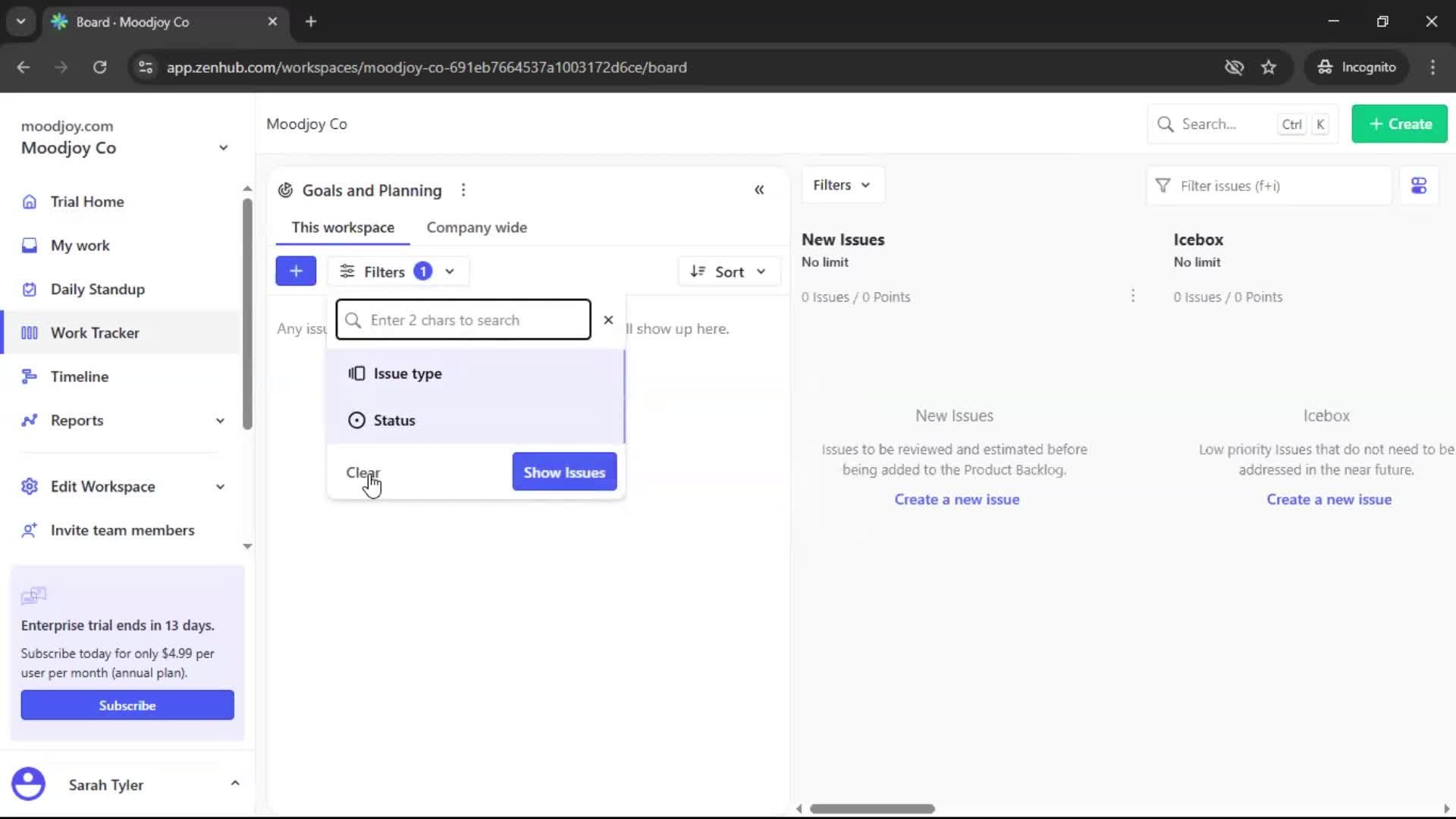 General browsing screenshot