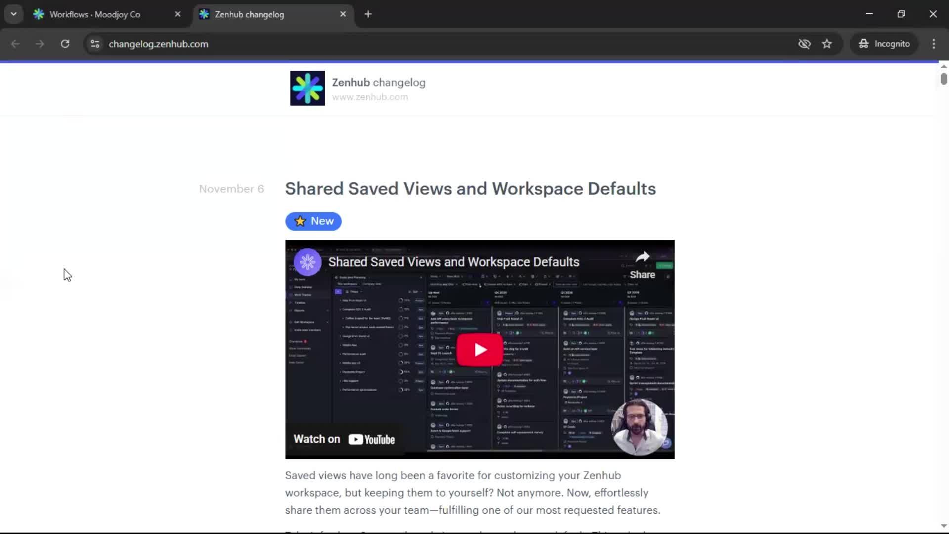 General browsing screenshot