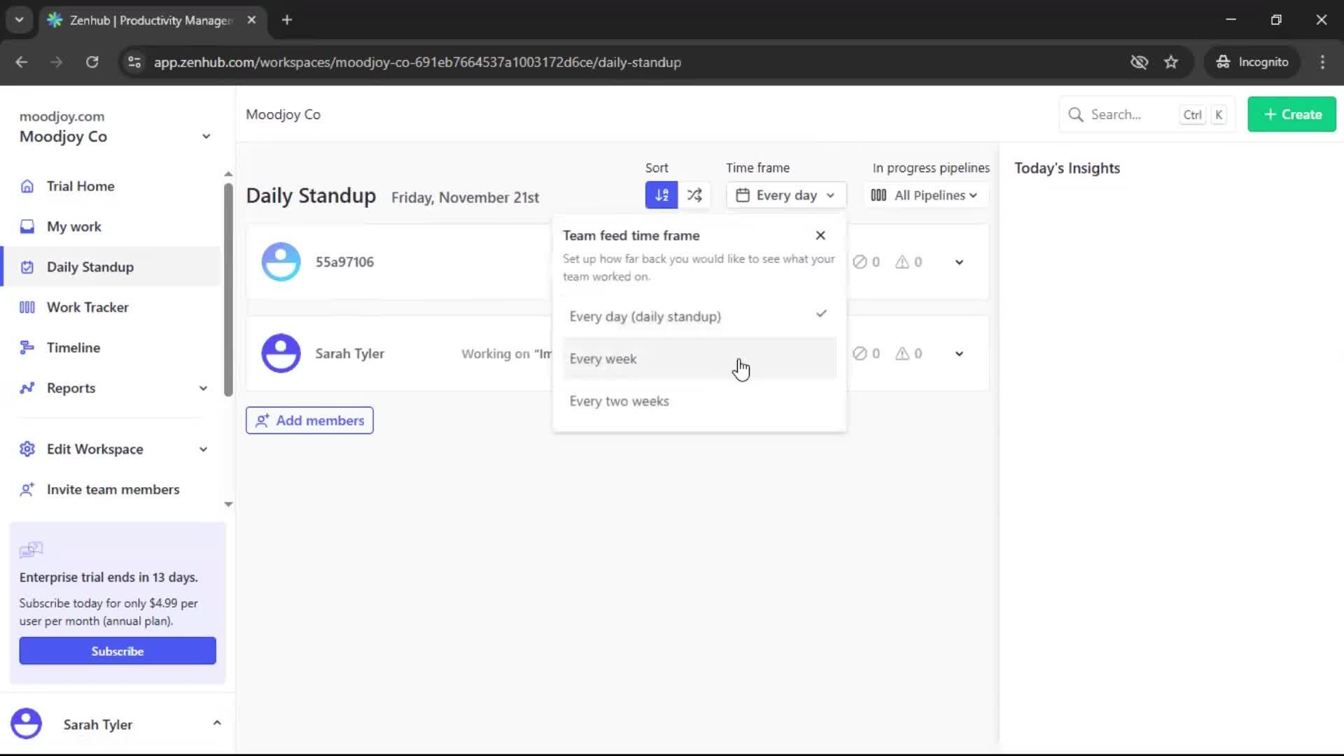 General browsing screenshot