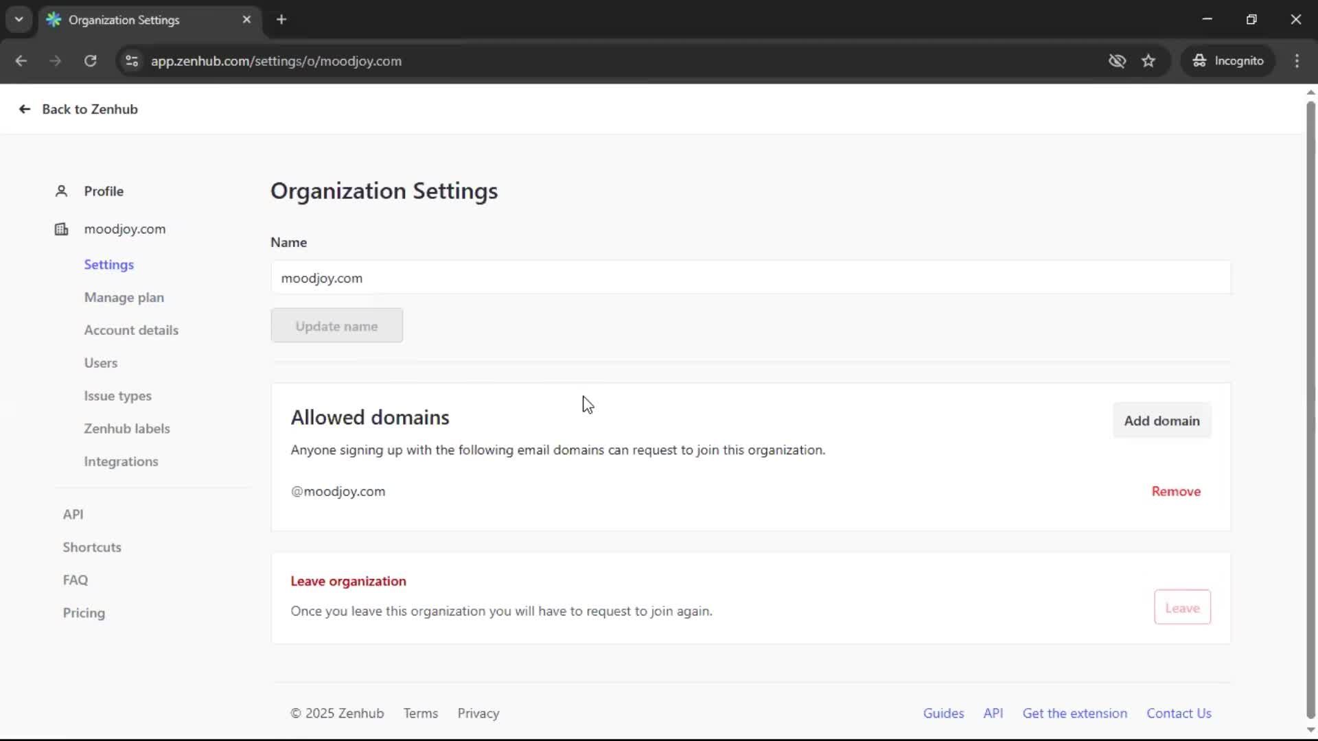General browsing screenshot