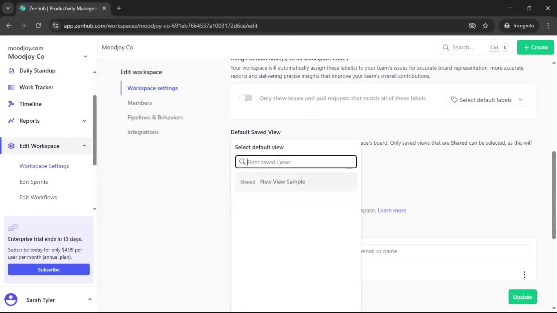 General browsing screenshot