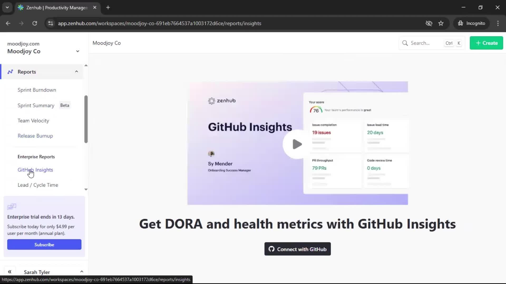 General browsing screenshot