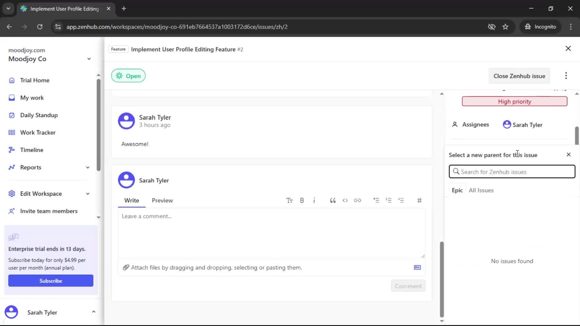 General browsing screenshot