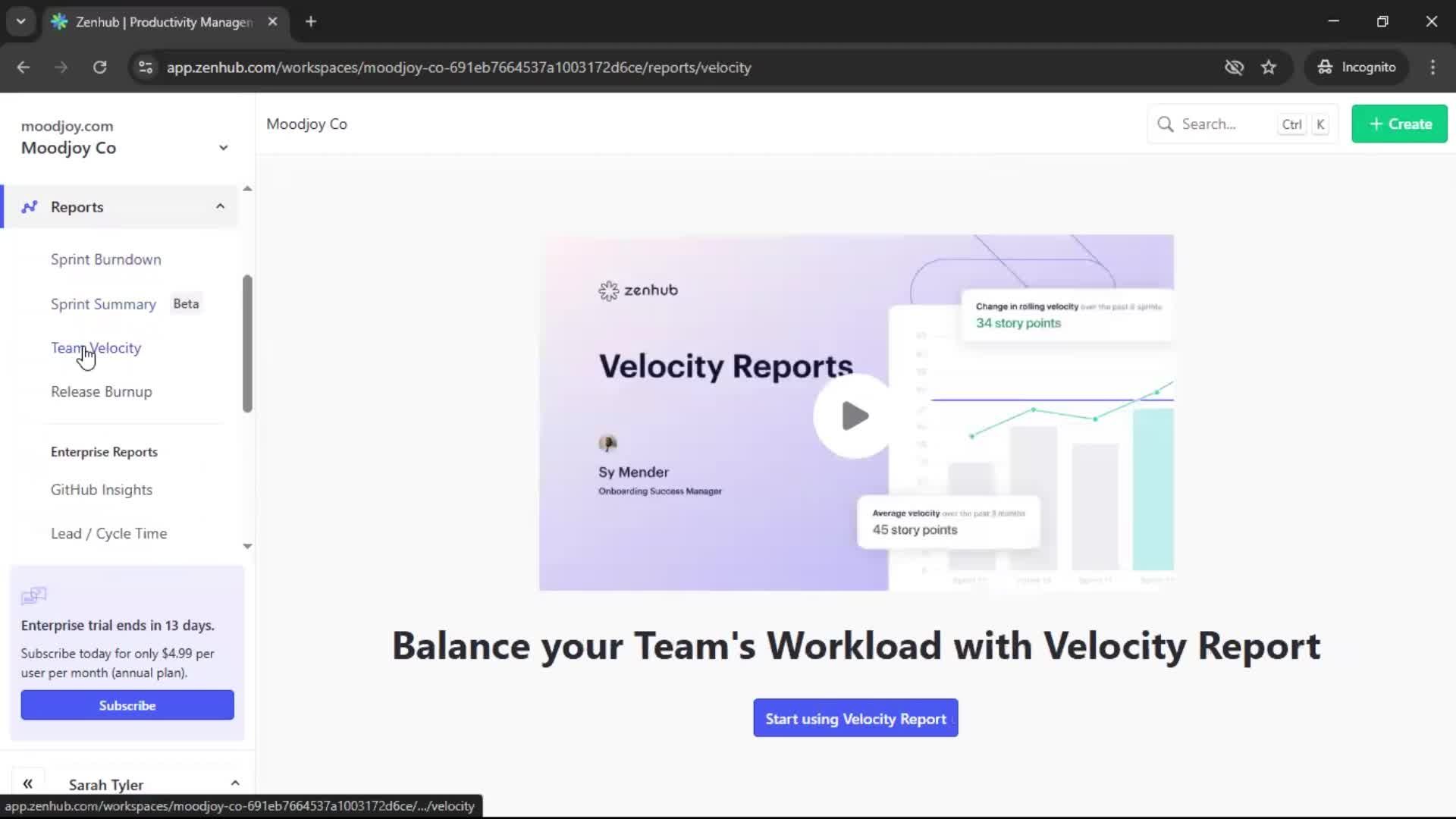 General browsing screenshot