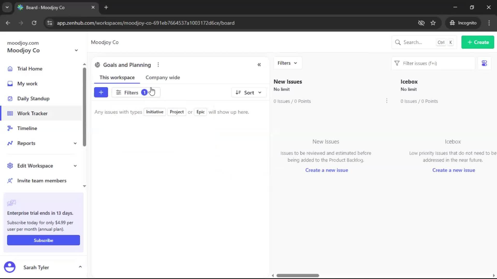 General browsing screenshot