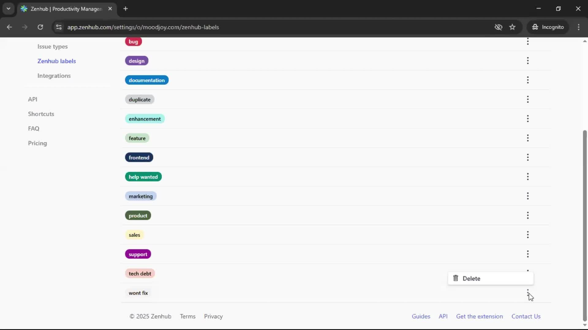 General browsing screenshot