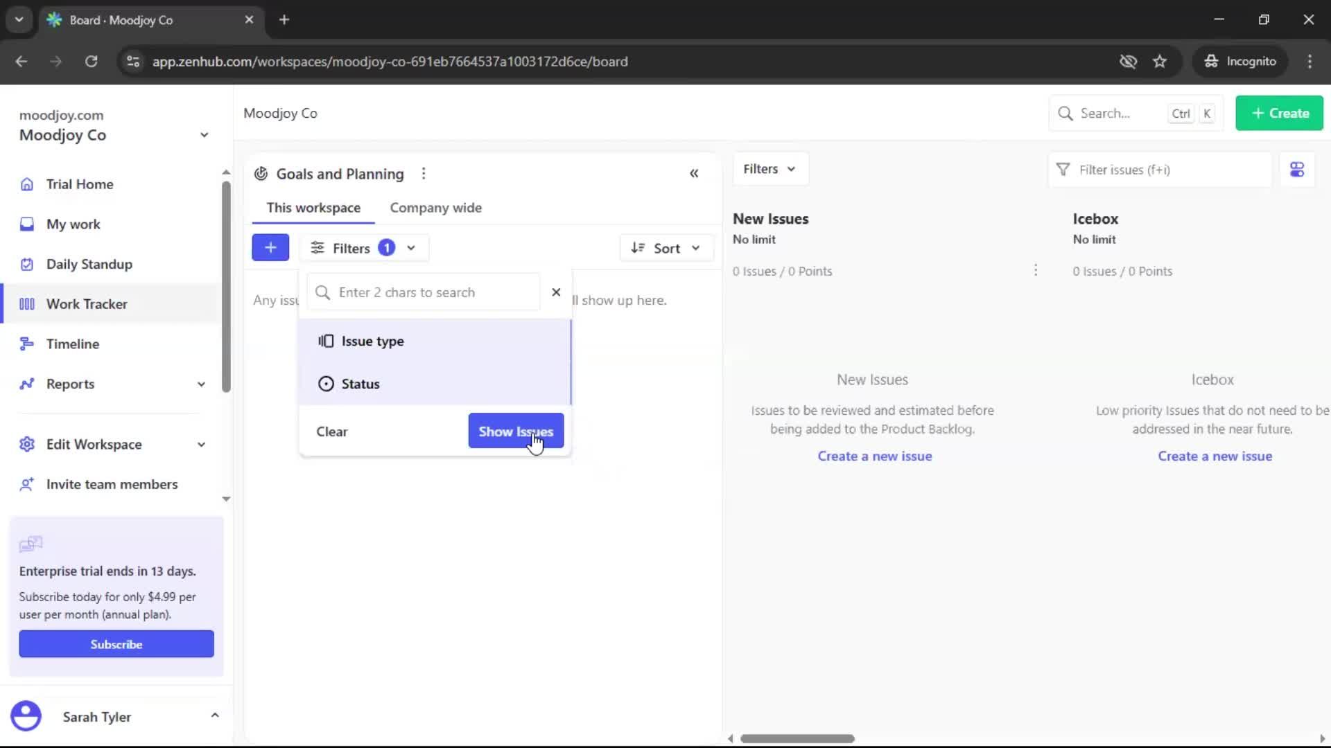 General browsing screenshot
