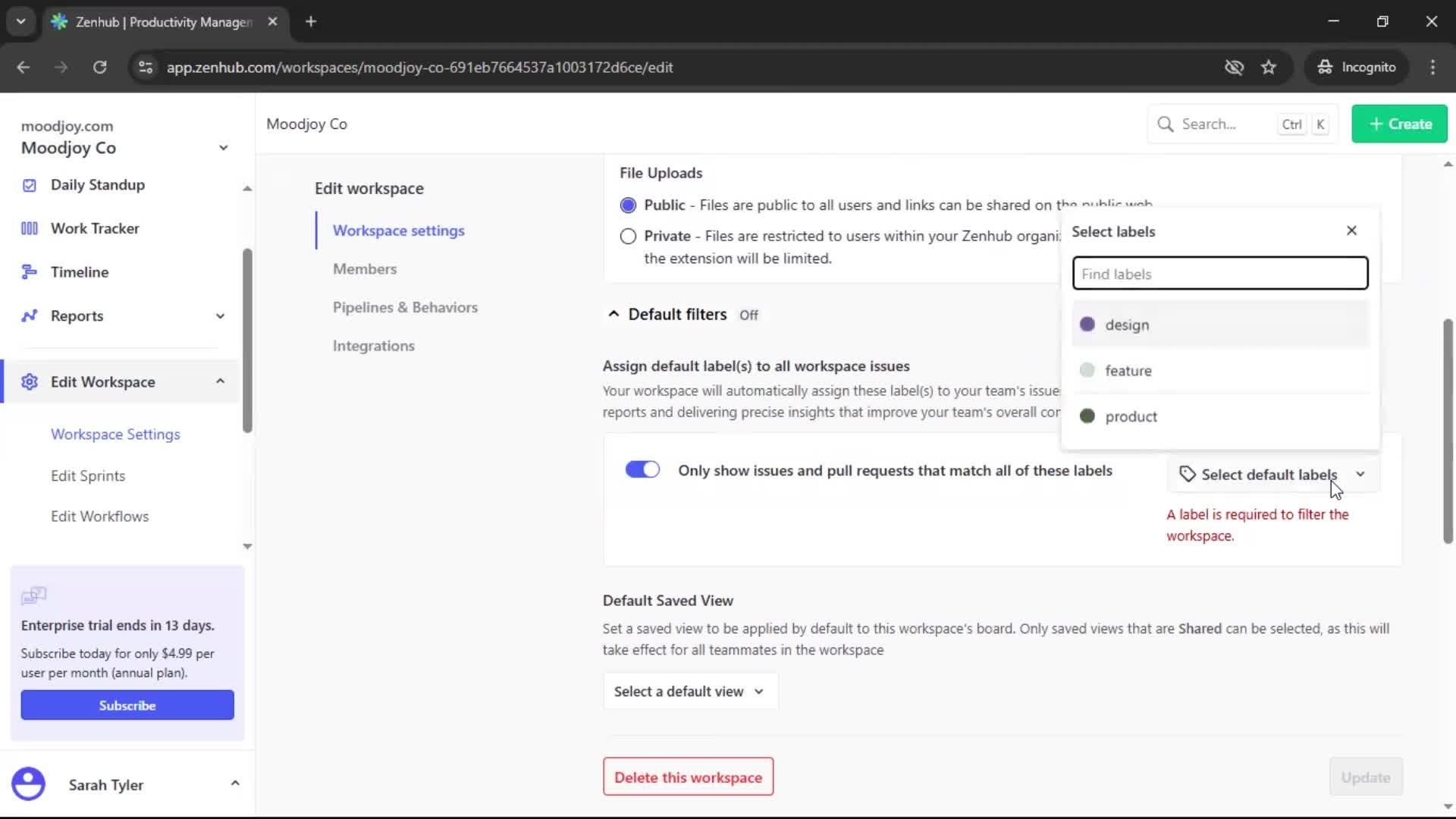 General browsing screenshot