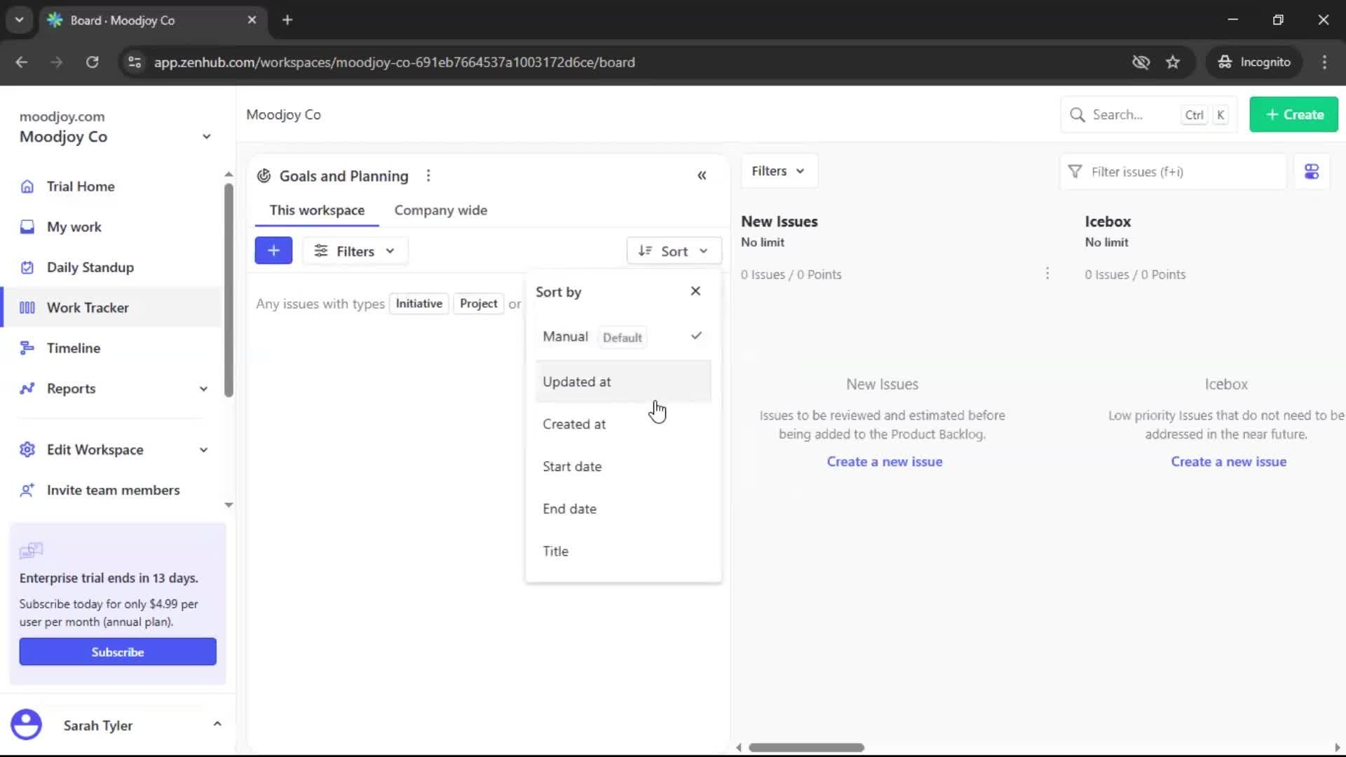 General browsing screenshot