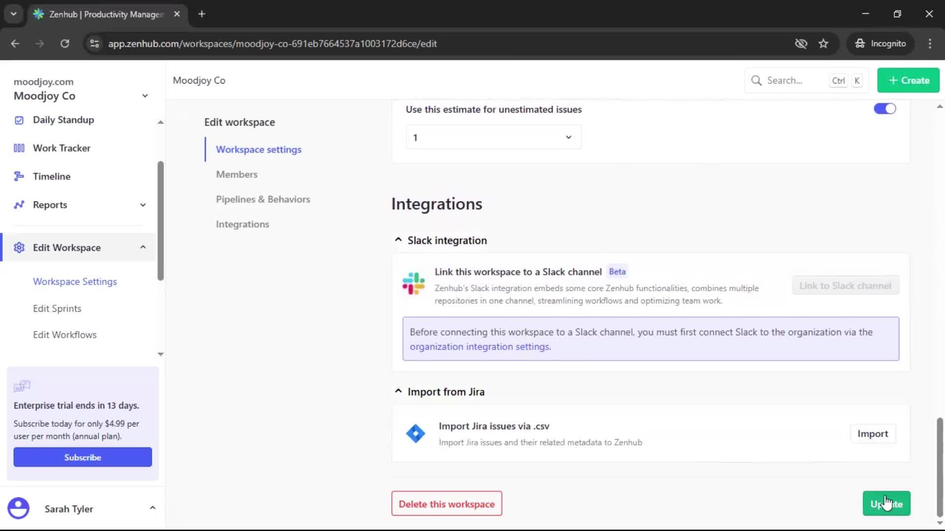 General browsing screenshot