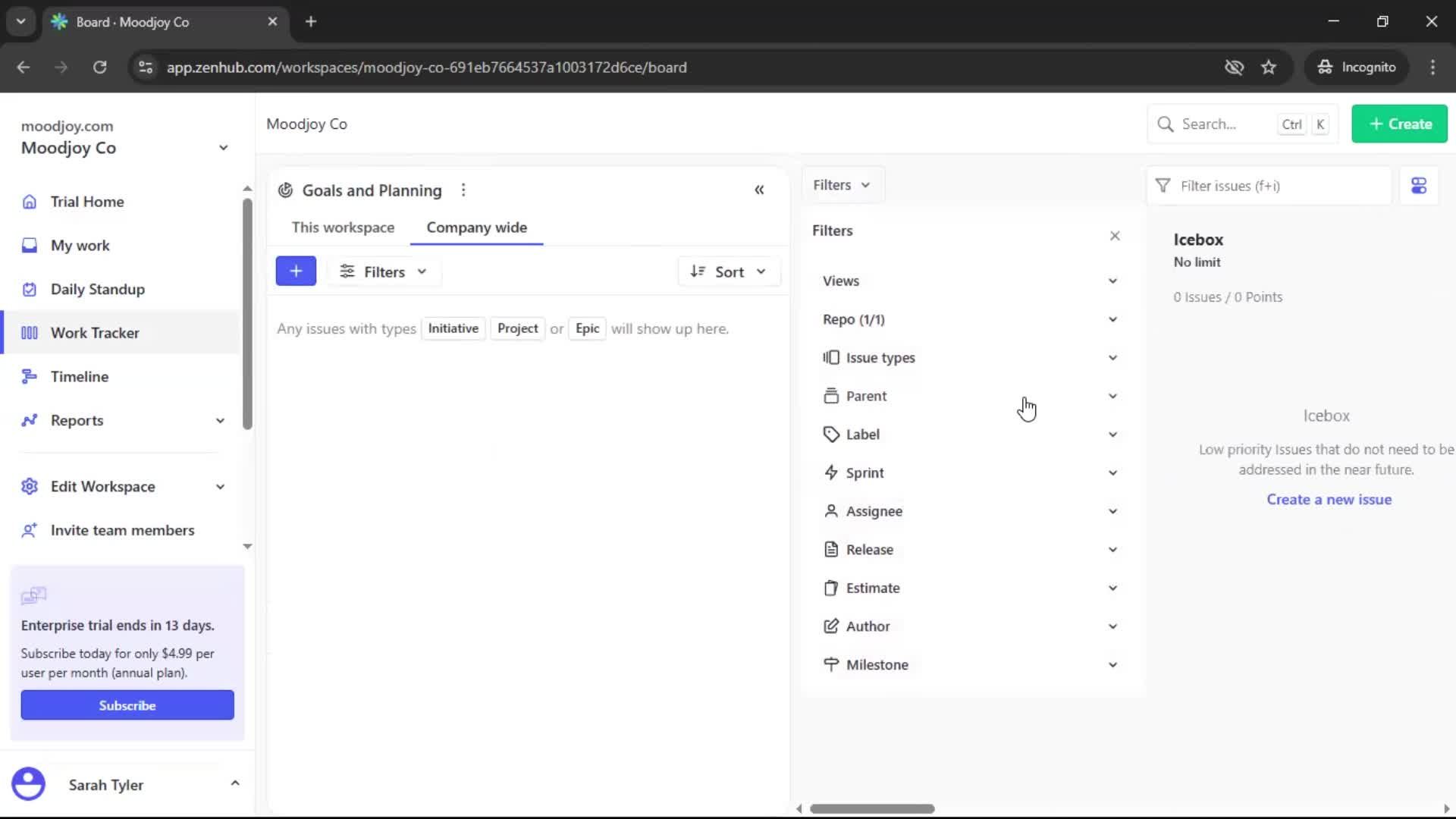 General browsing screenshot