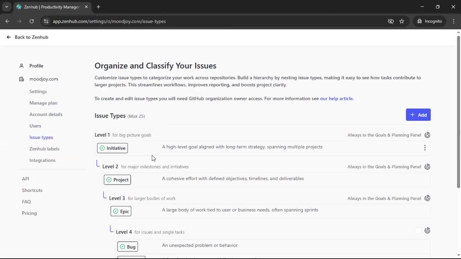 General browsing screenshot