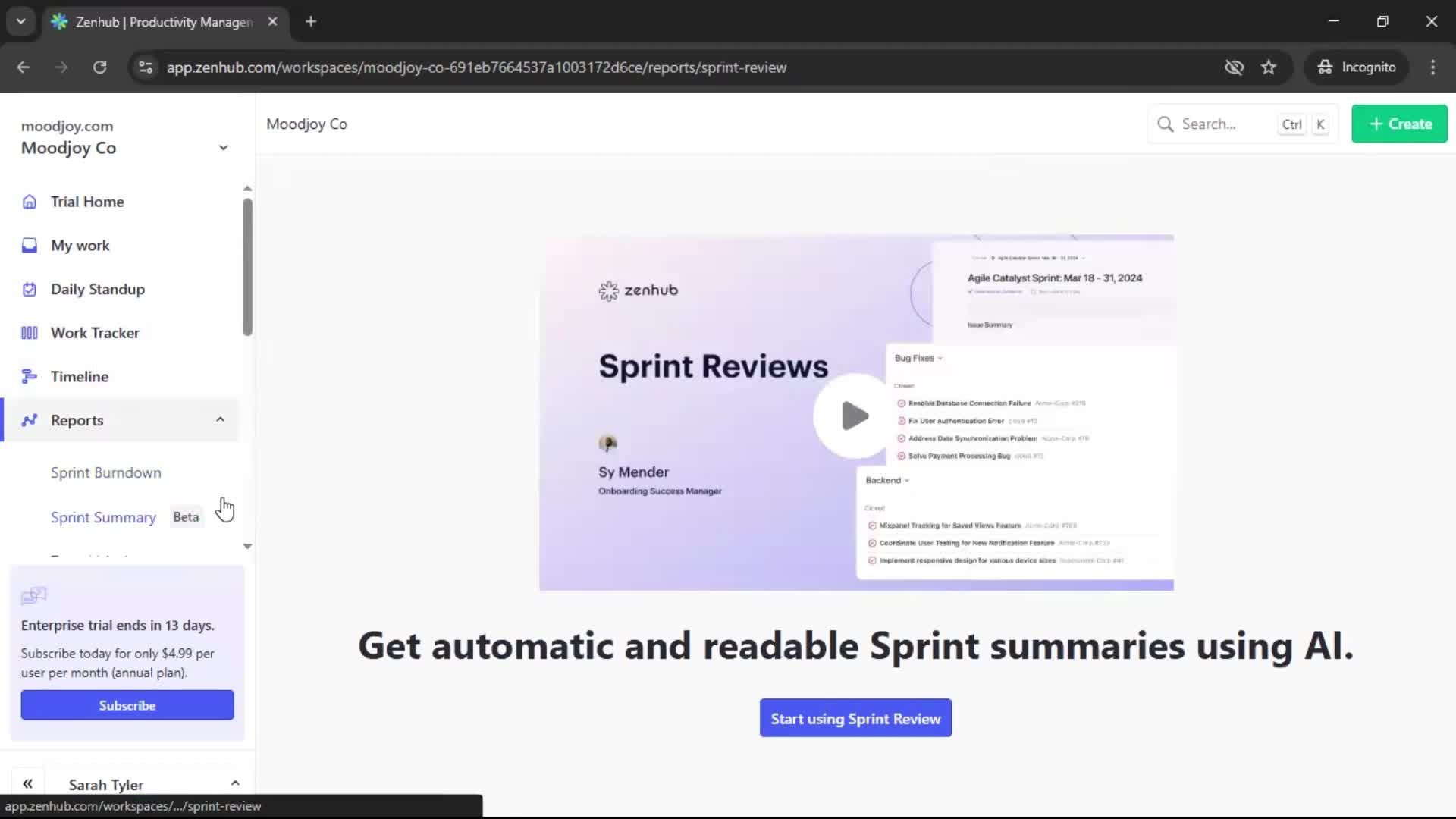 General browsing screenshot
