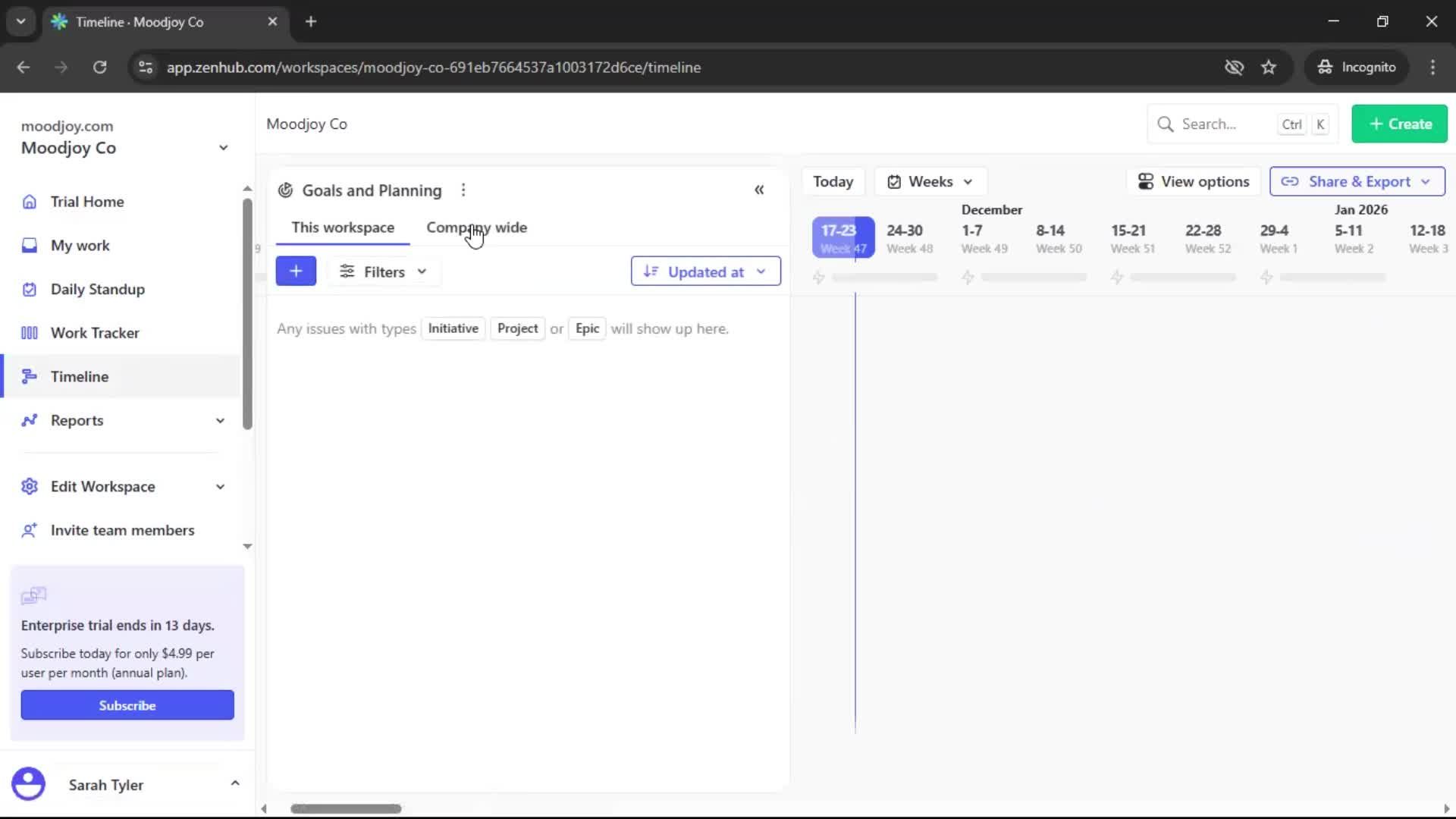 General browsing screenshot