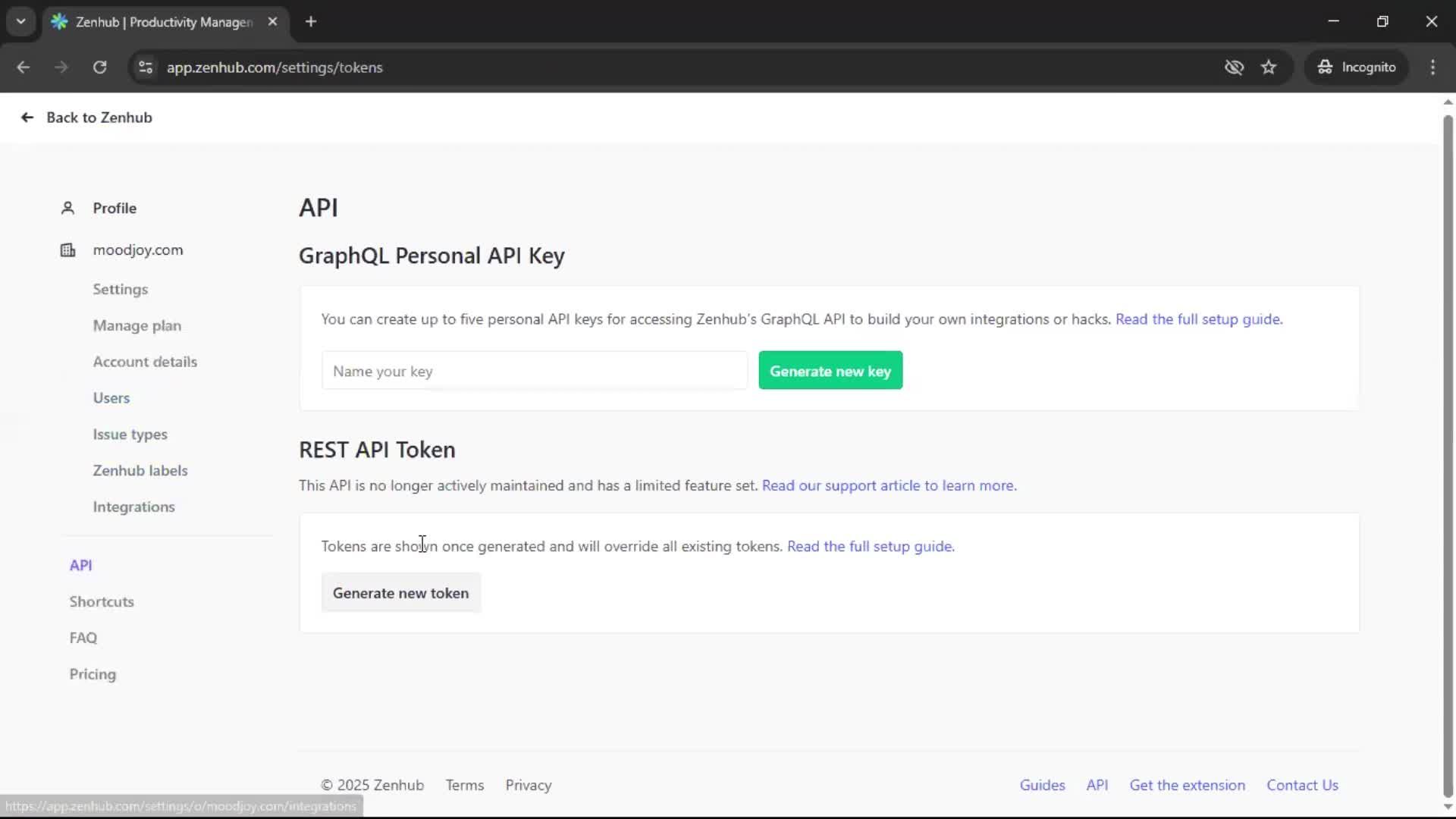 General browsing screenshot