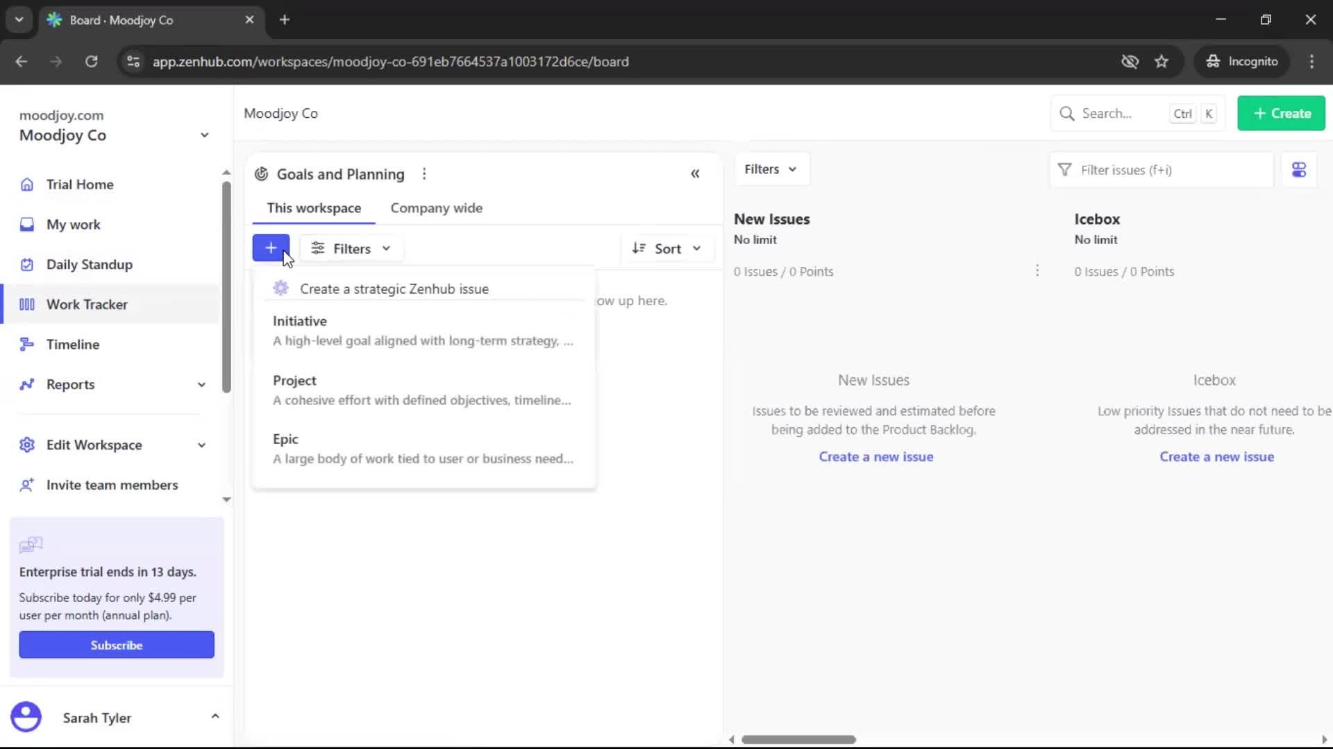 General browsing screenshot