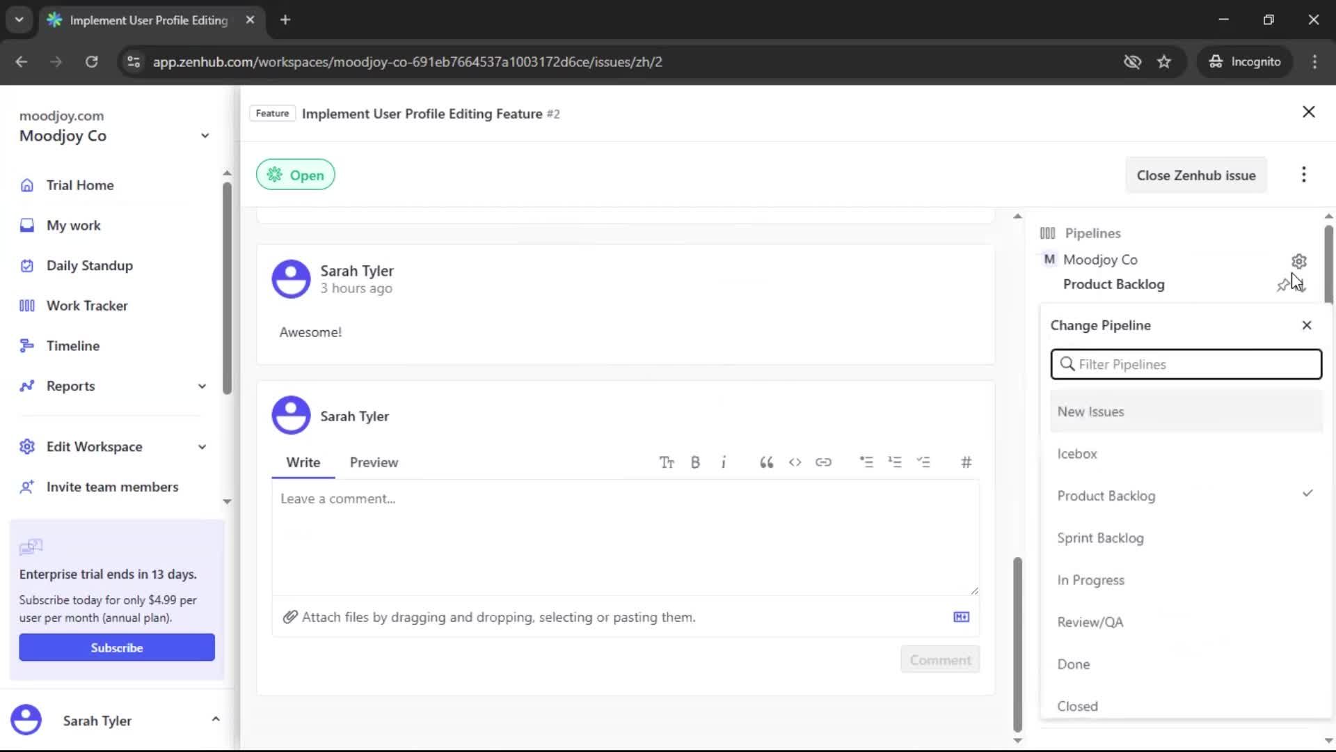 General browsing screenshot