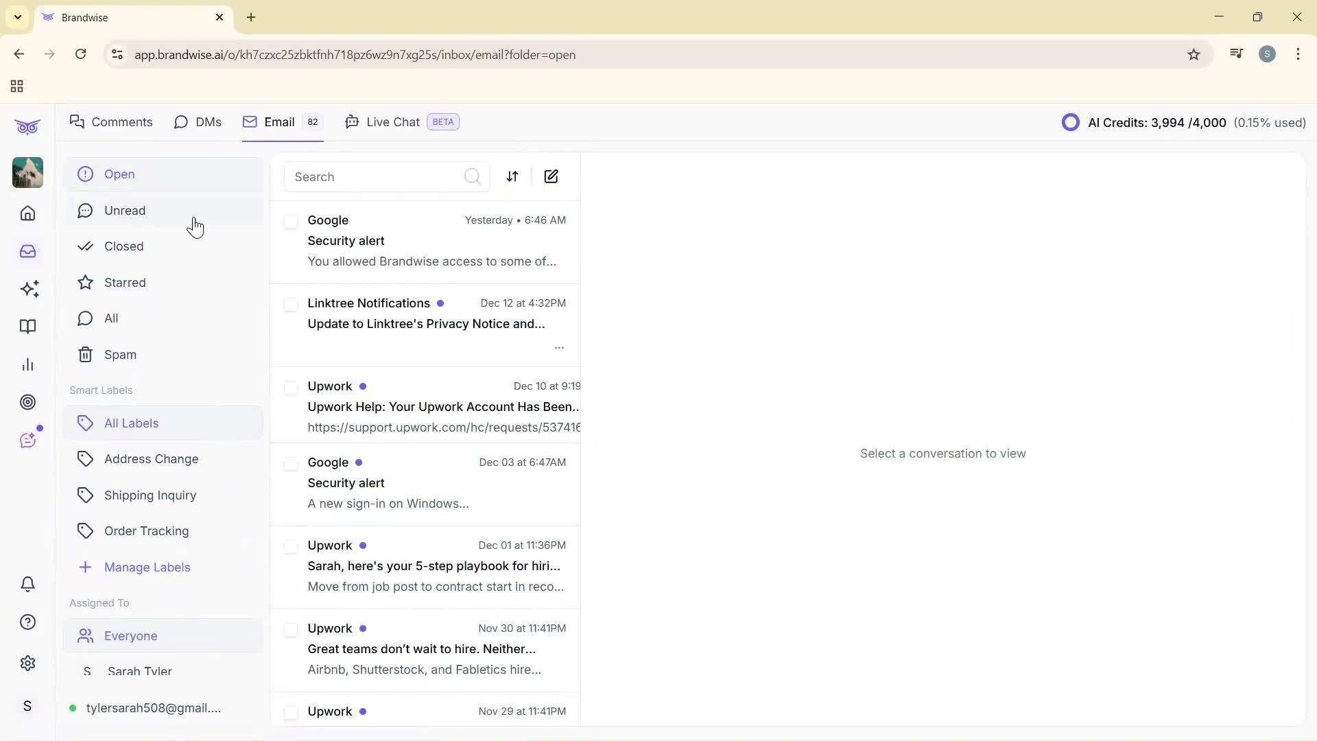 General browsing screenshot