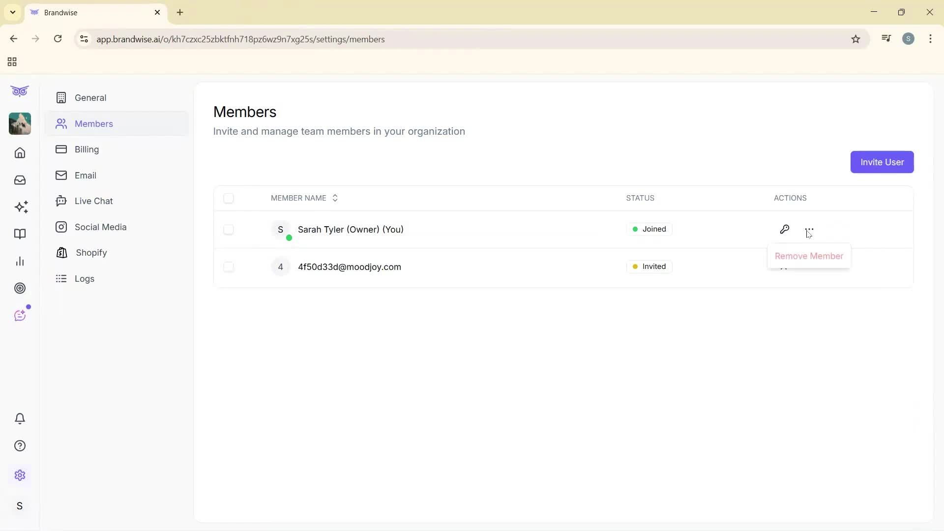 General browsing screenshot