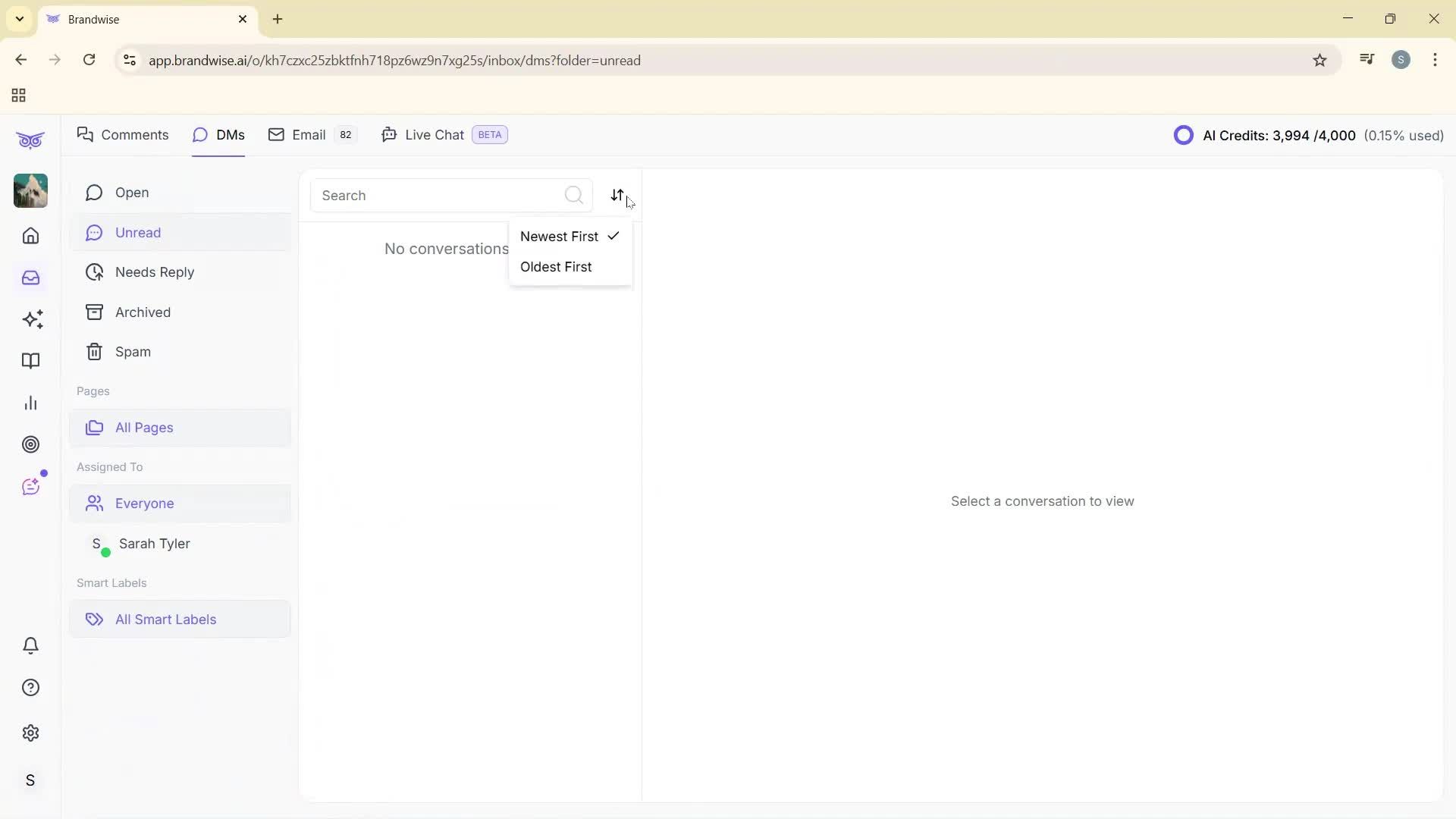 General browsing screenshot