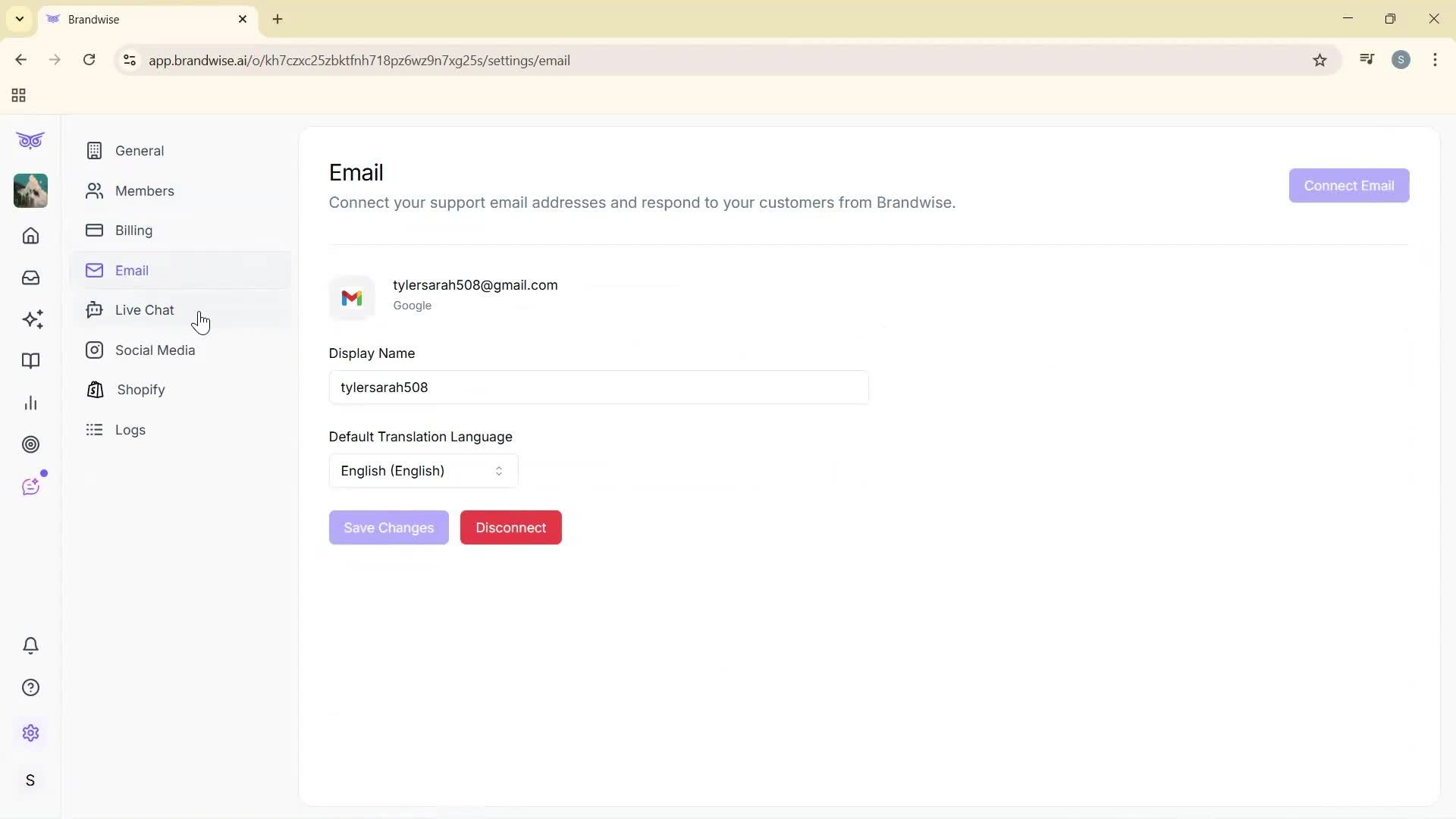 General browsing screenshot