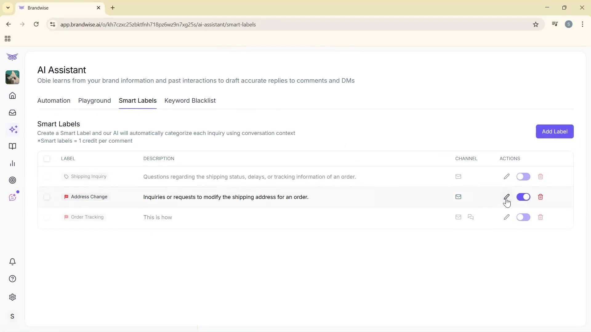 General browsing screenshot