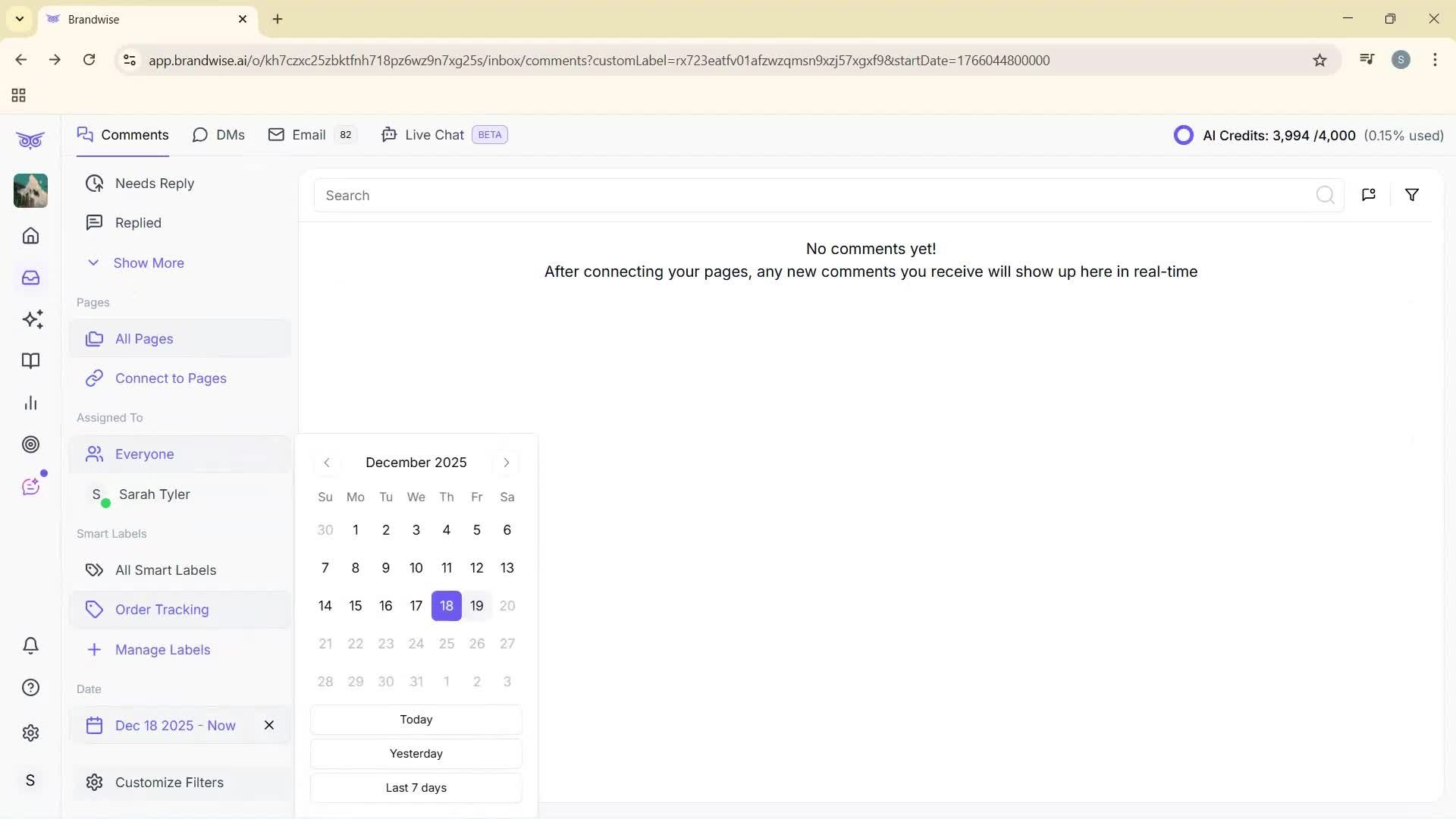 General browsing screenshot
