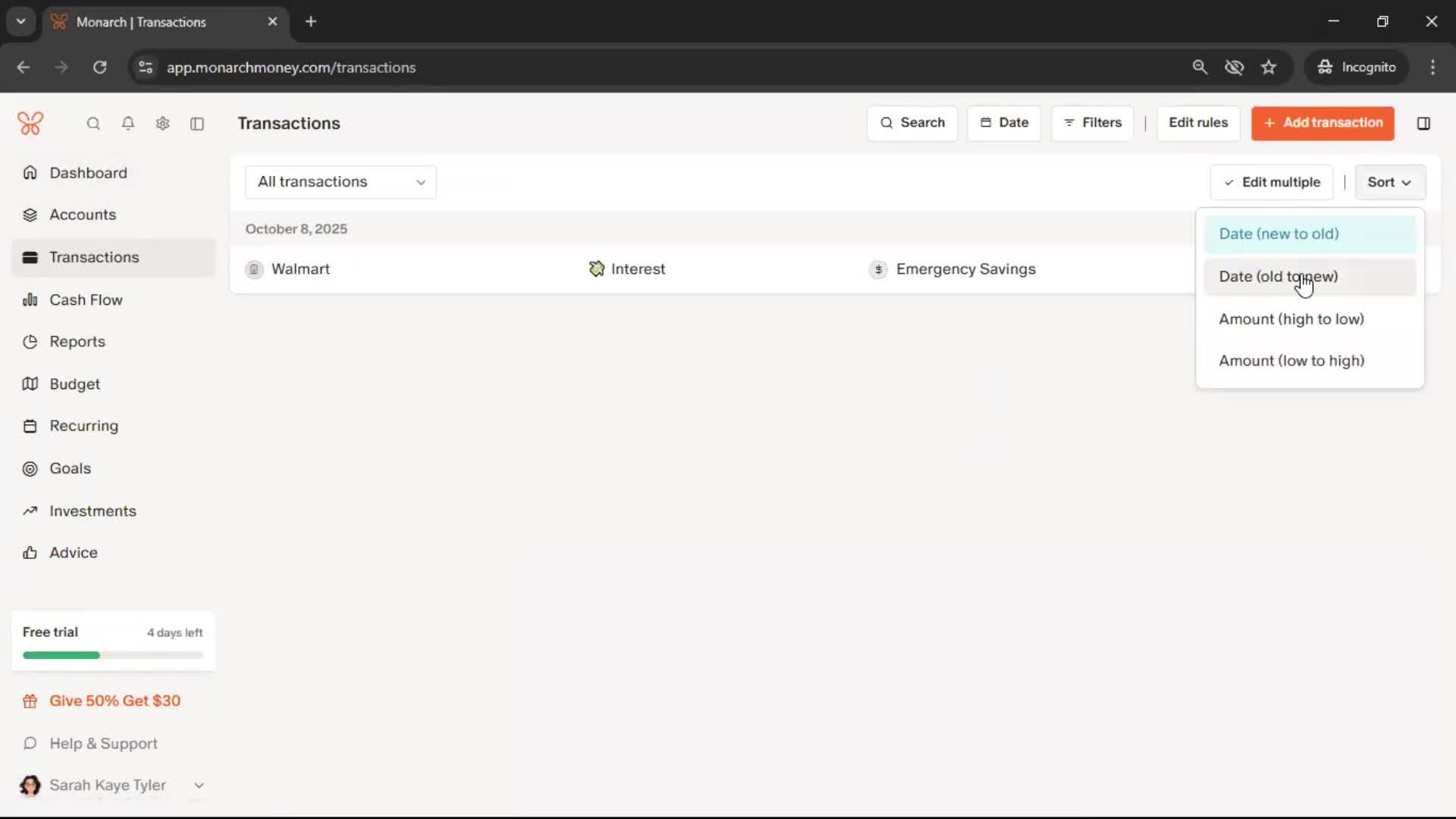 General browsing screenshot