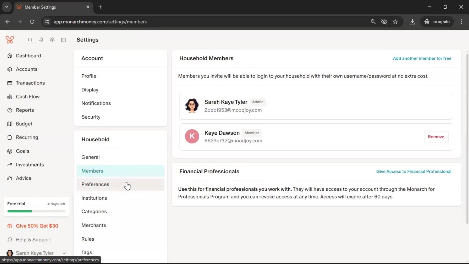 General browsing screenshot