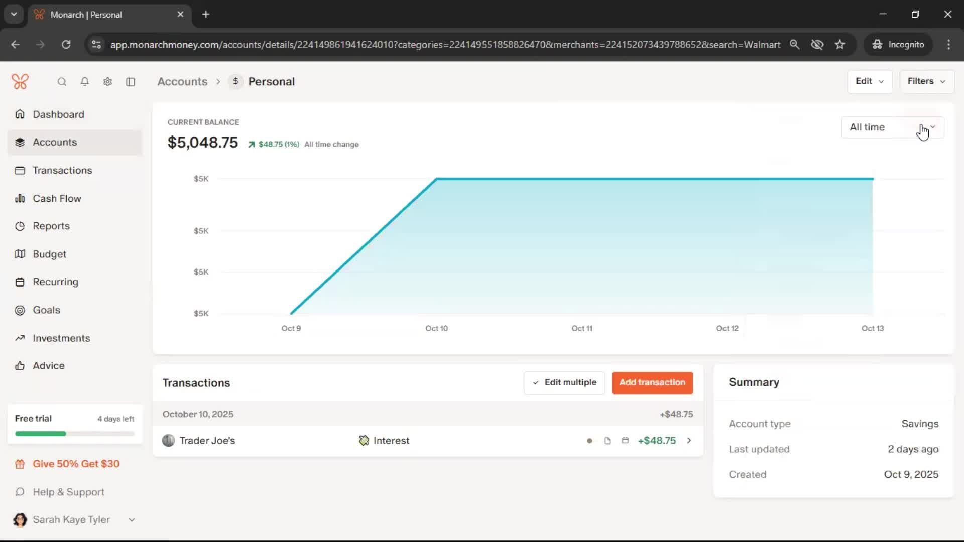 General browsing screenshot