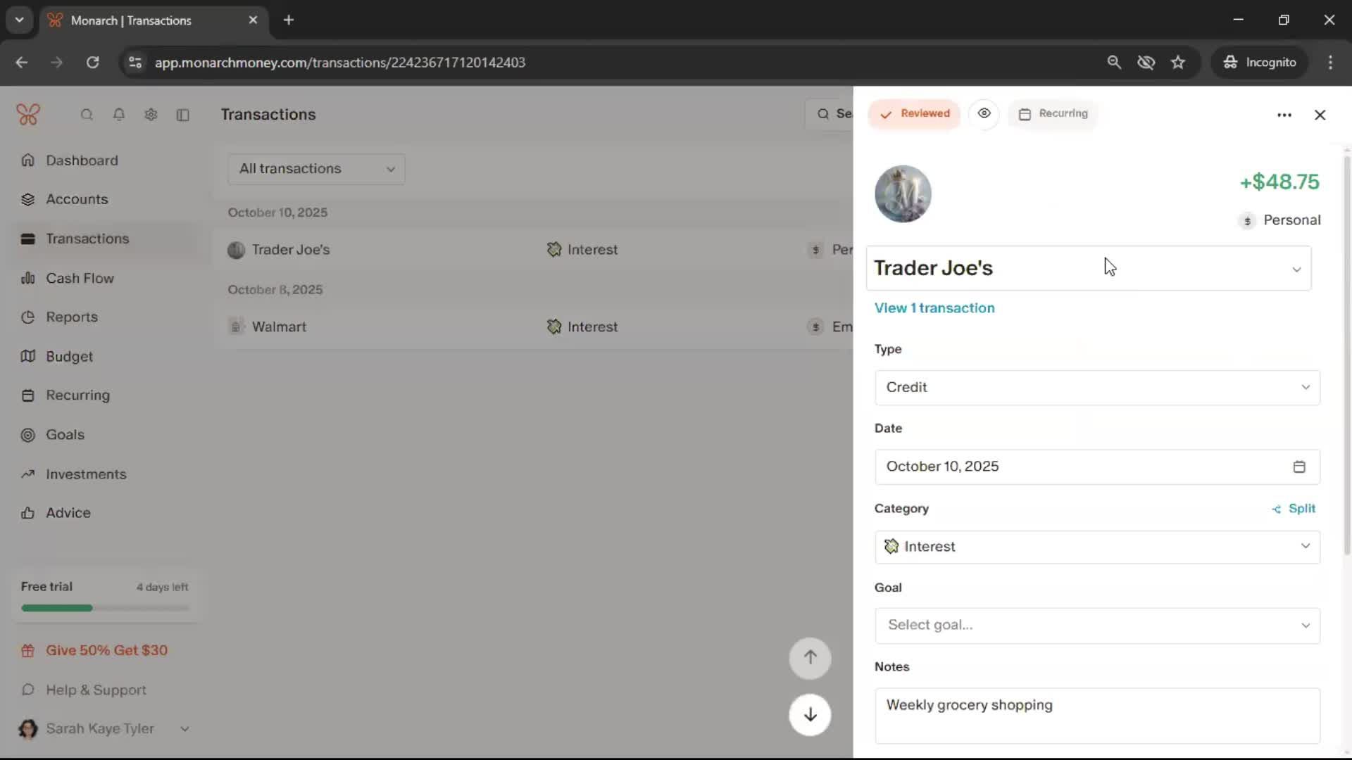 General browsing screenshot