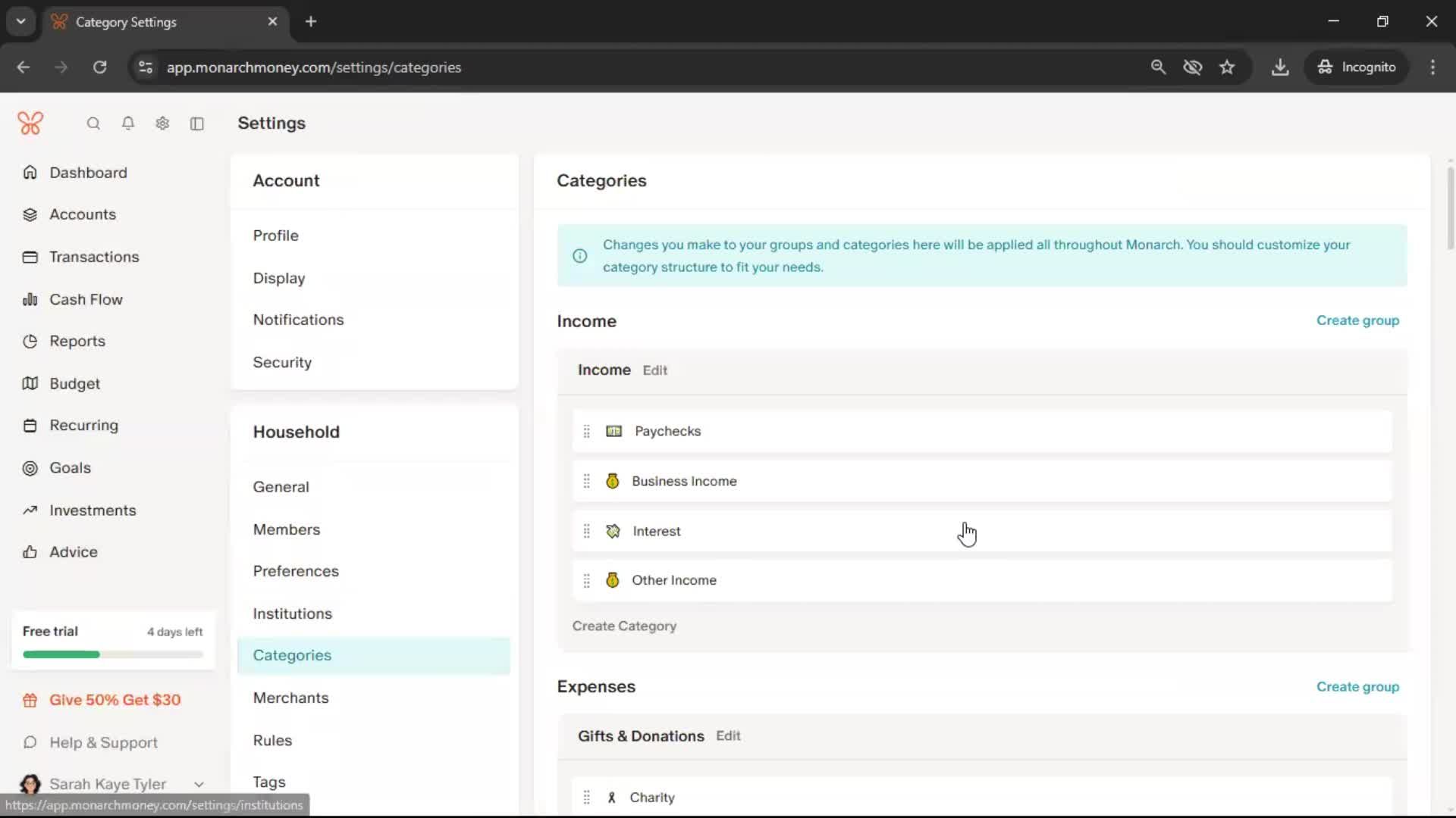General browsing screenshot