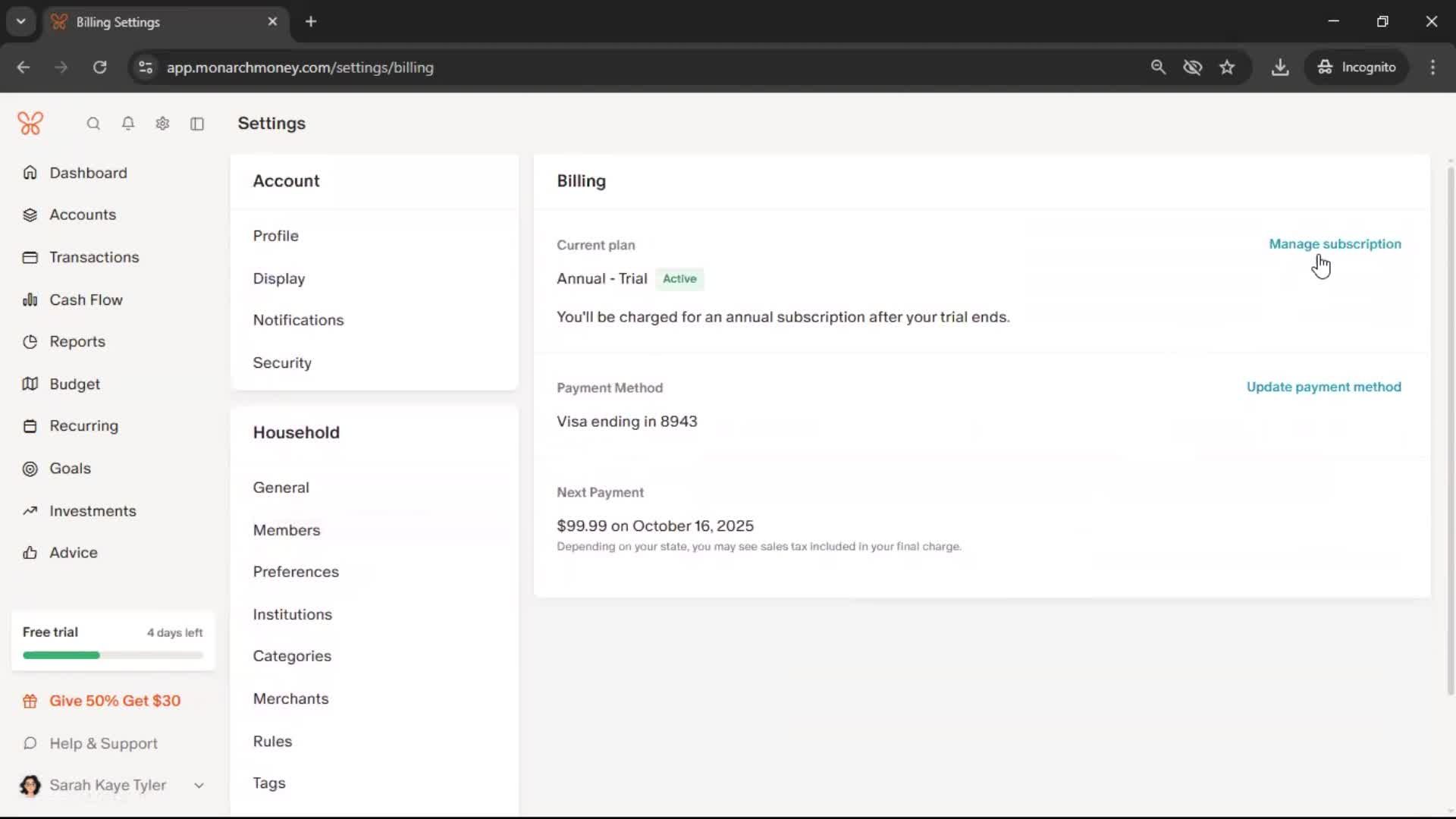 General browsing screenshot