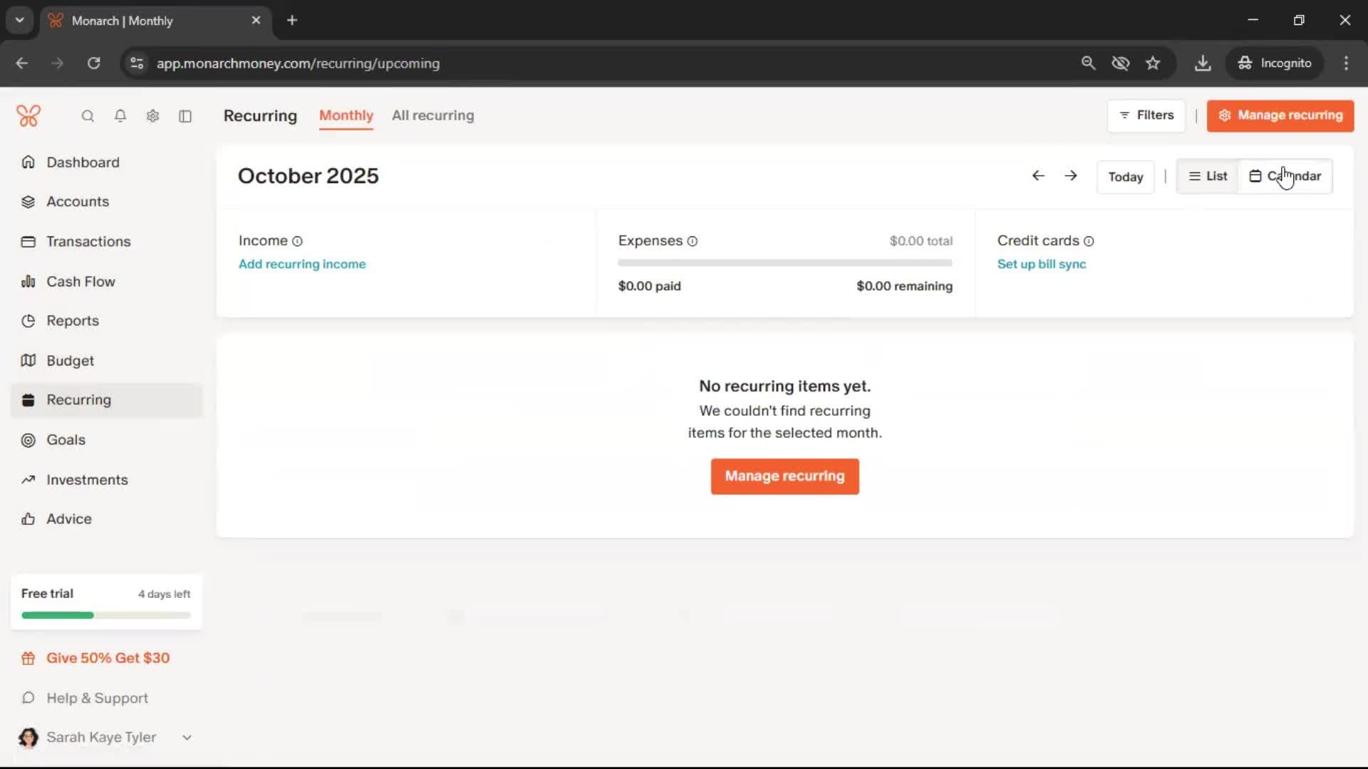 General browsing screenshot