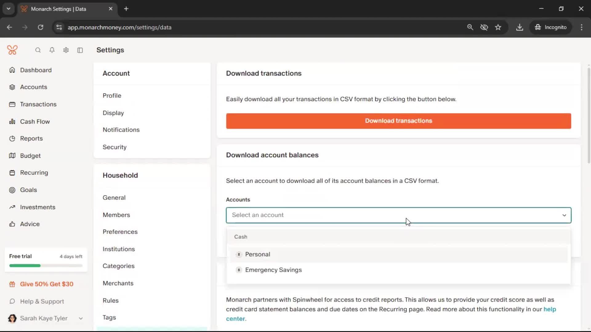 General browsing screenshot