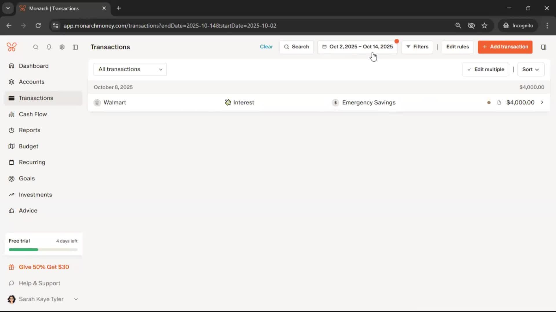 General browsing screenshot