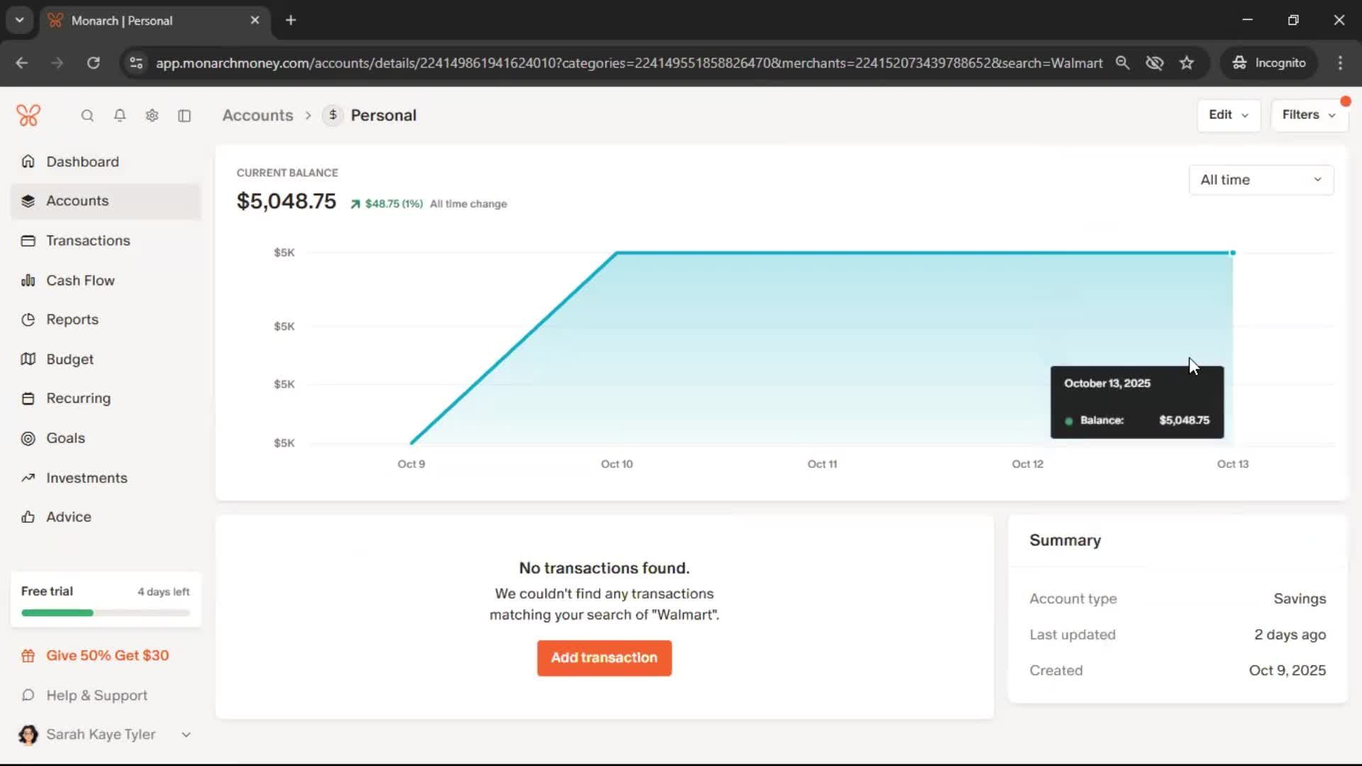 General browsing screenshot