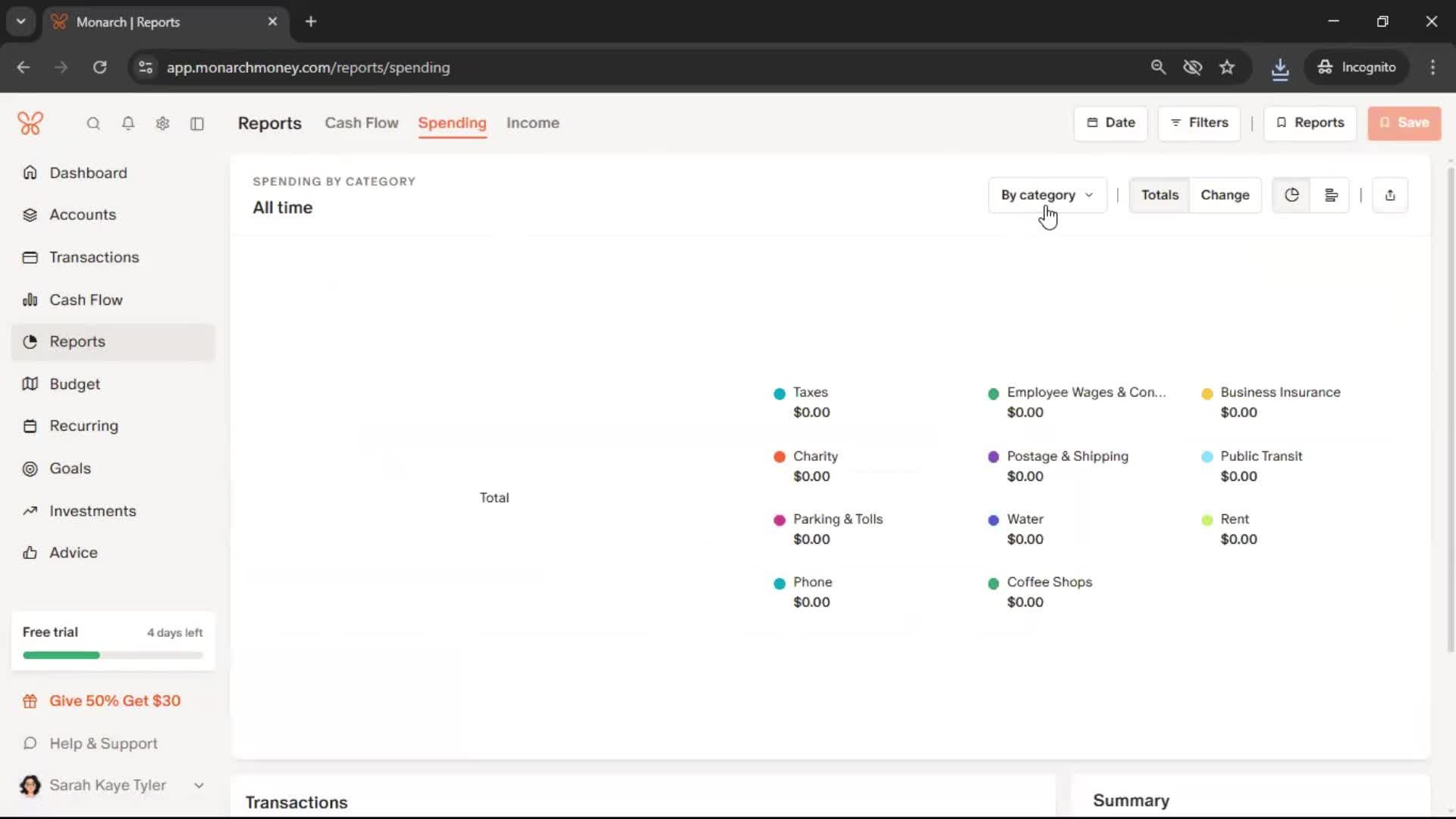 General browsing screenshot