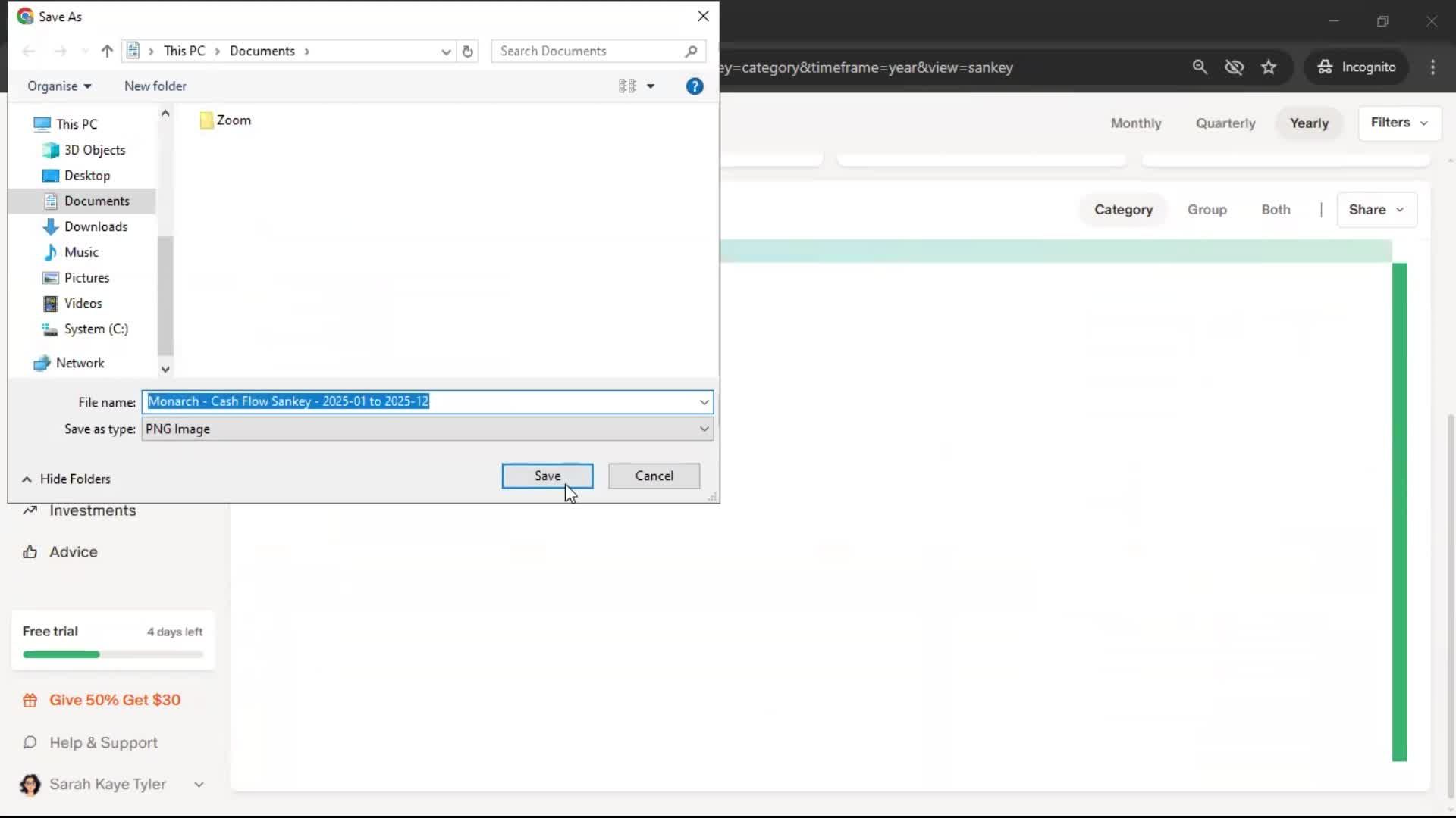 General browsing screenshot