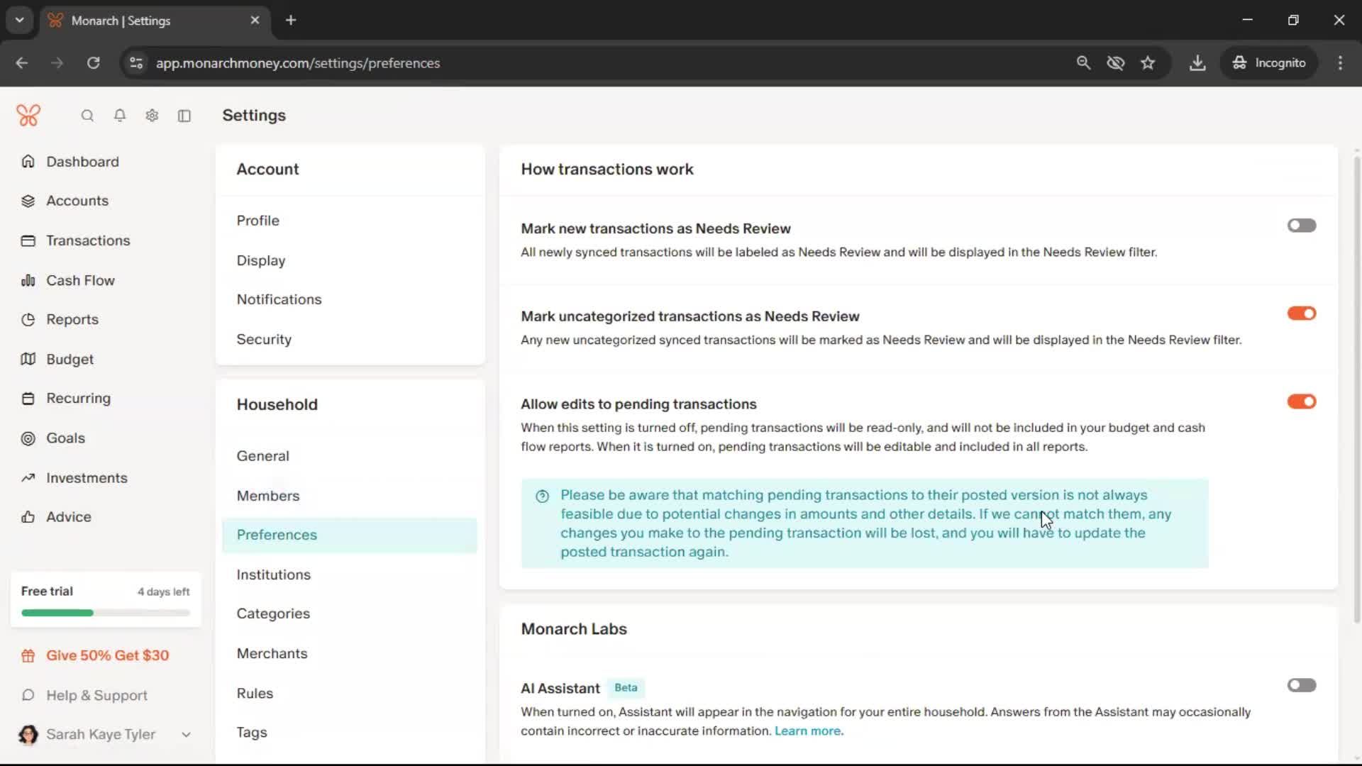 General browsing screenshot