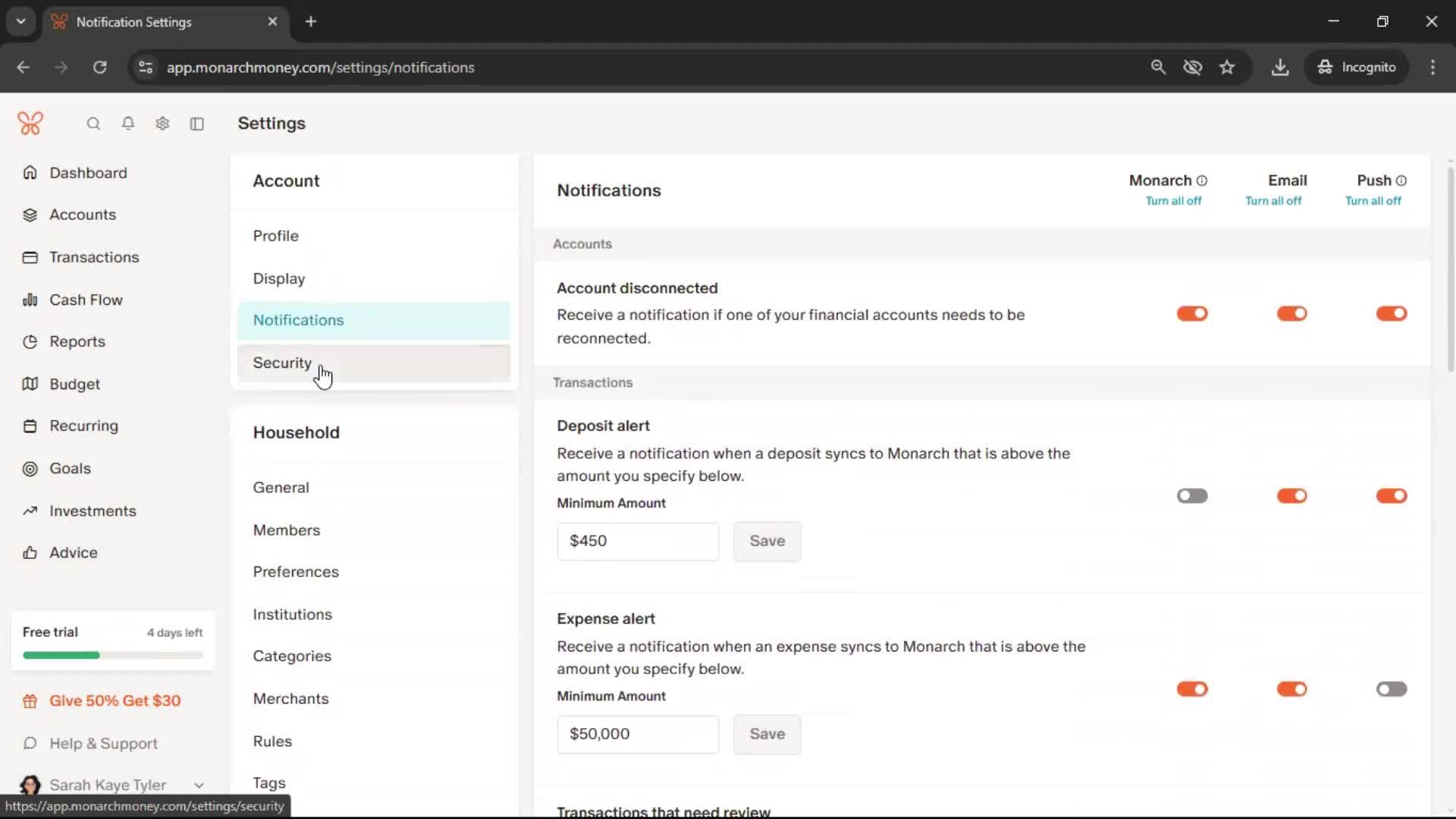 General browsing screenshot