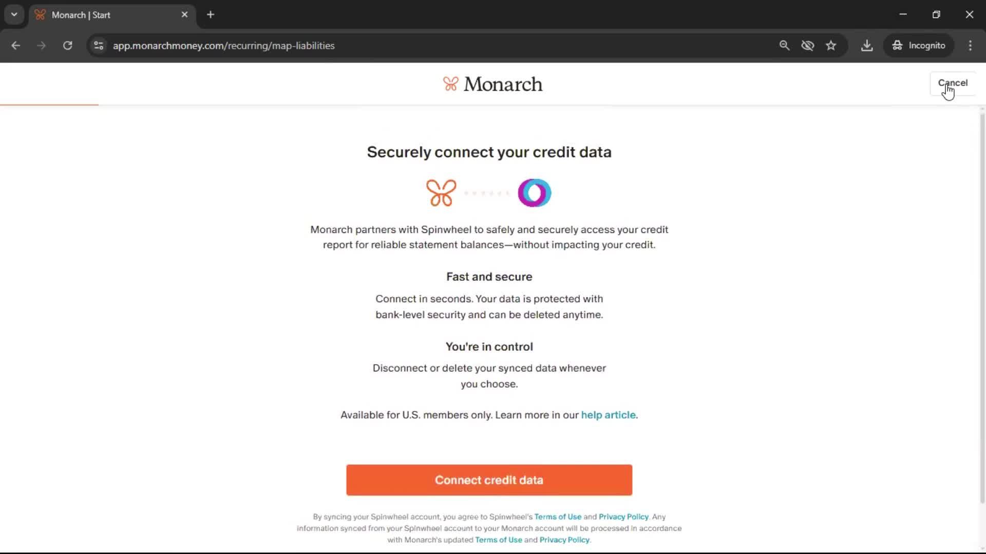 General browsing screenshot