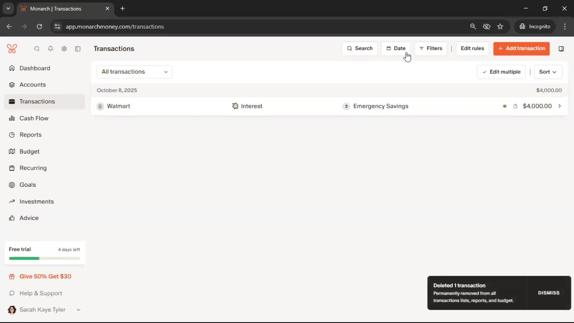 General browsing screenshot