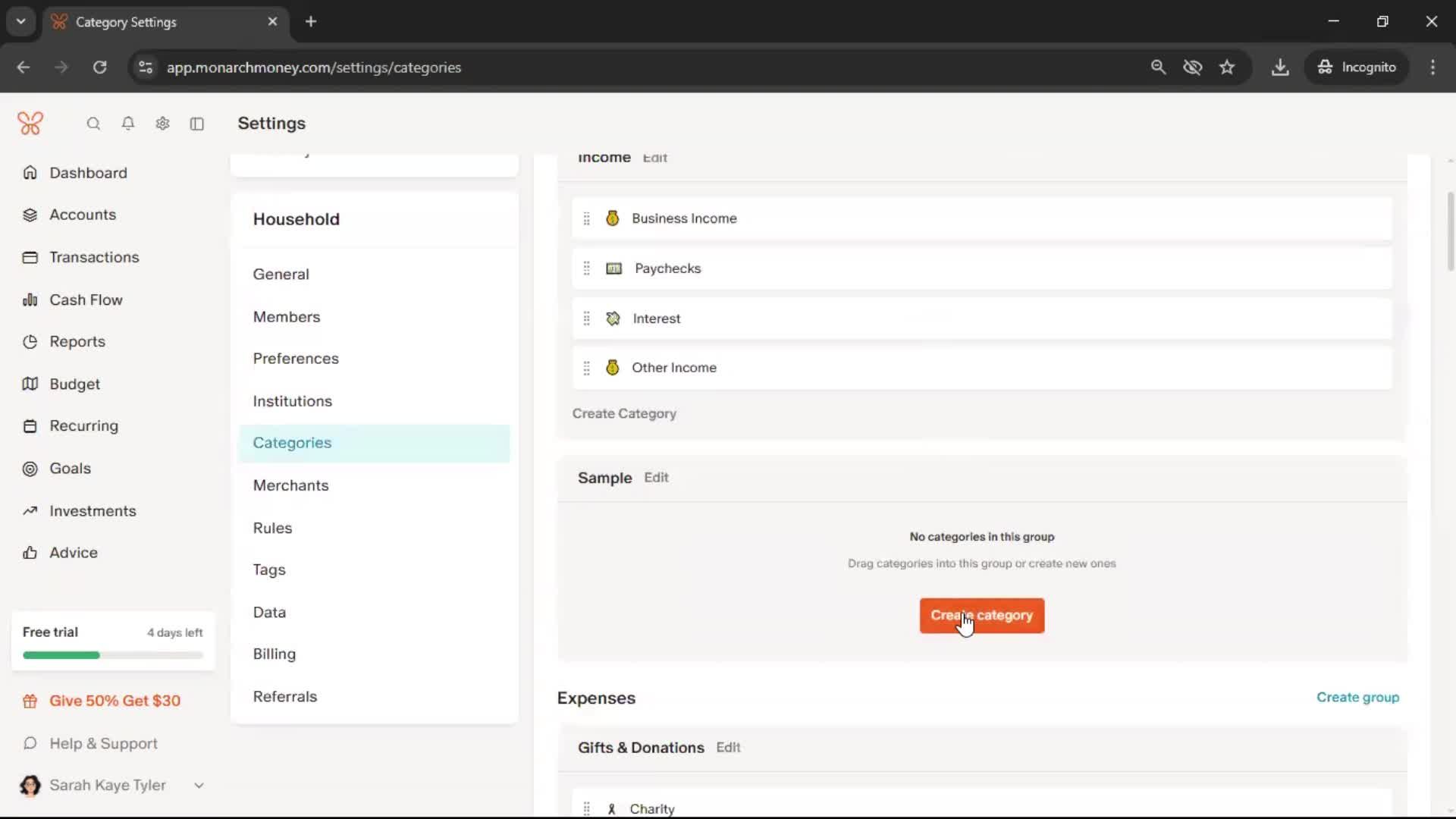 General browsing screenshot