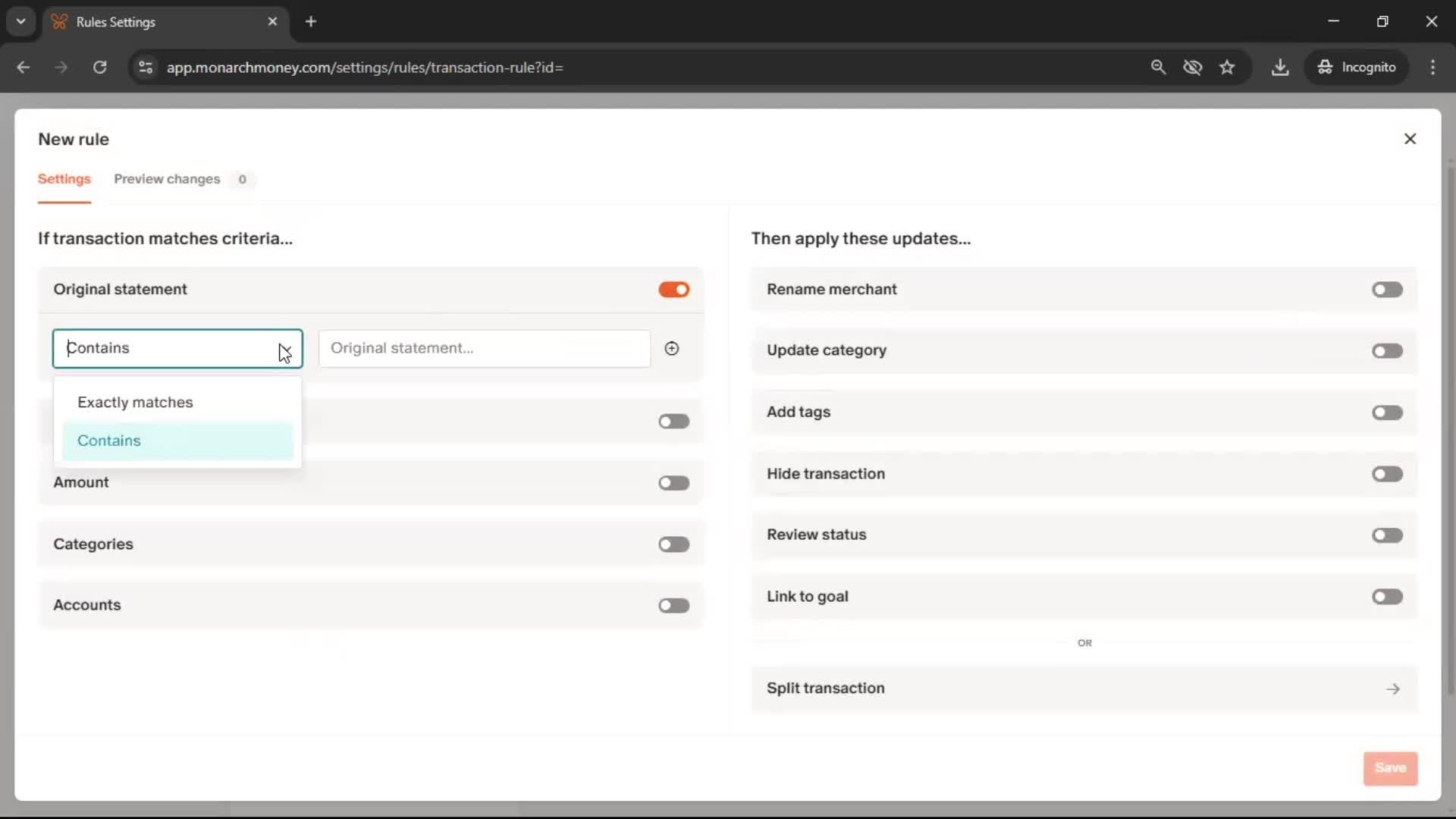 General browsing screenshot